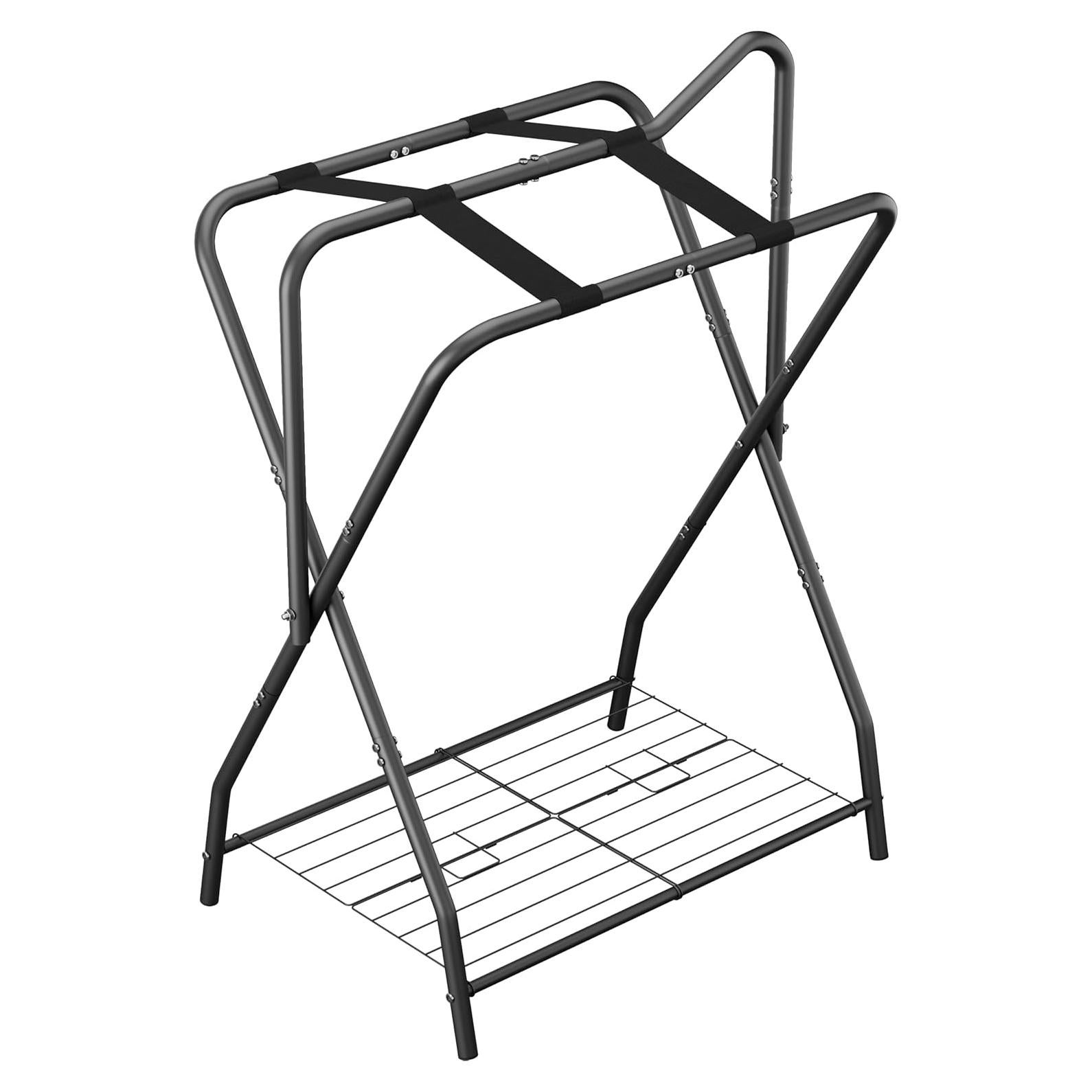 Soporte Plegable para Sillas de Montar Queension Negro 45.36 kg