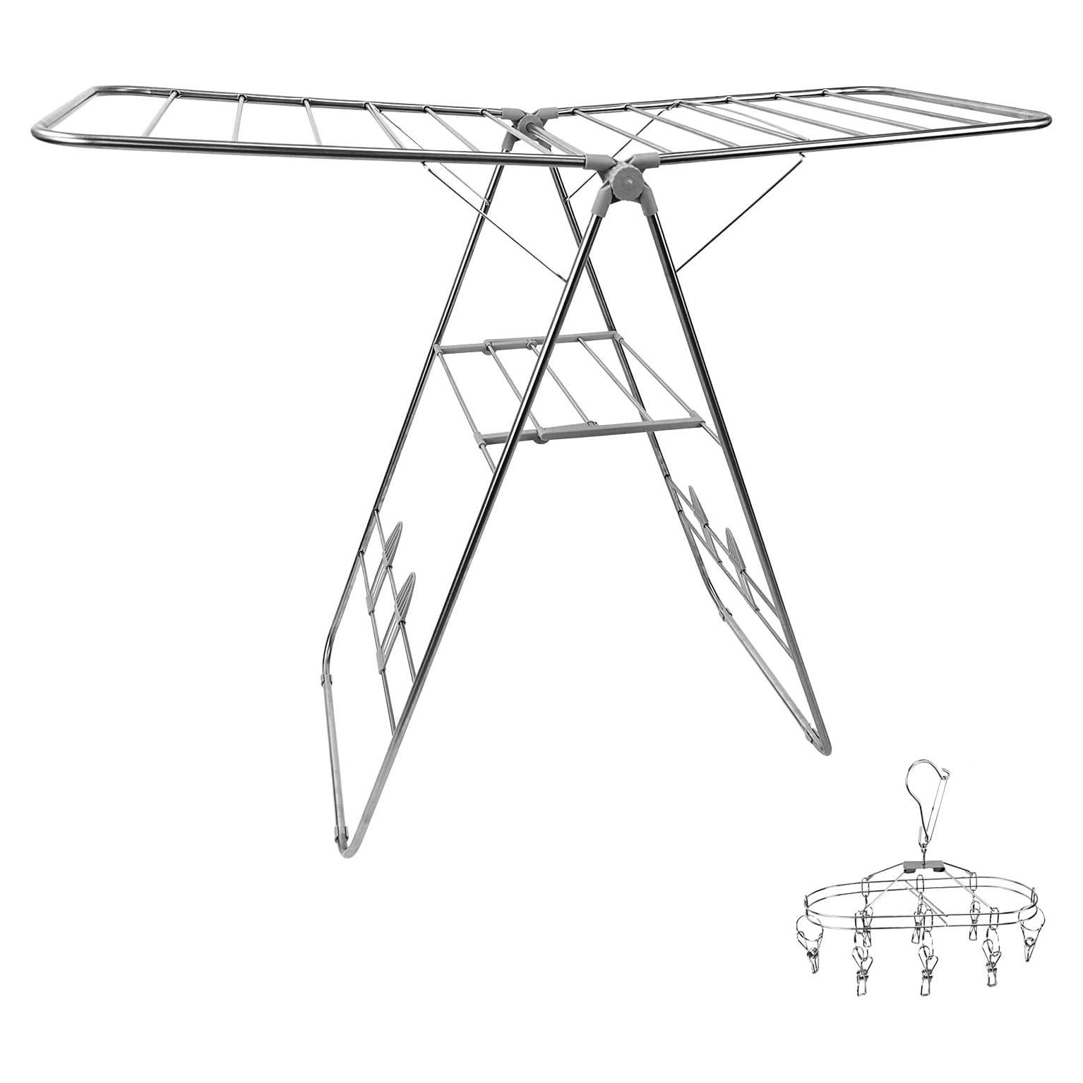 Secador de Ropa Plegable SONWIN J887-1, Acero Inoxidable, 3.73kg