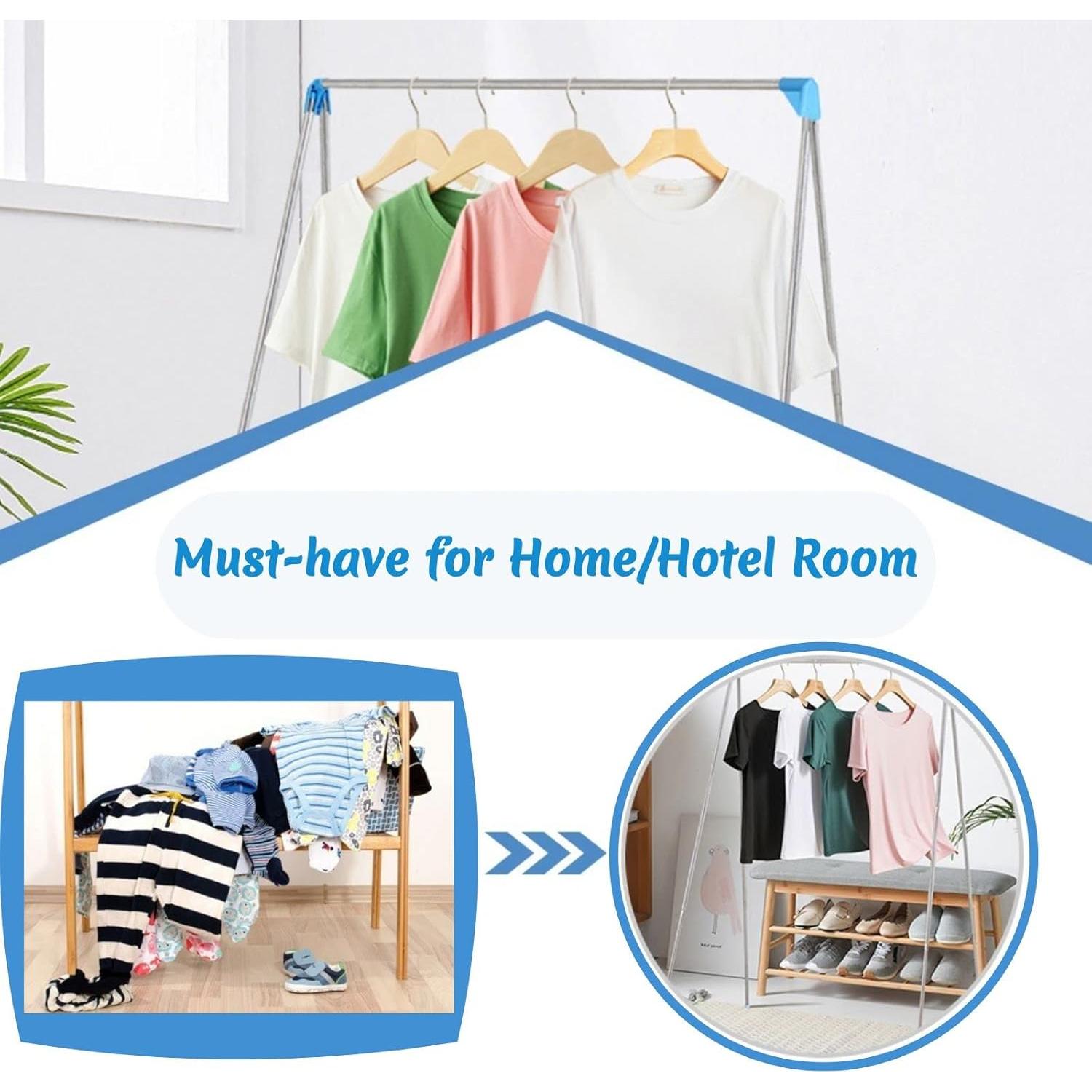 Perchero Plegable Lmaray para Secar Ropa 135 cm Portátil