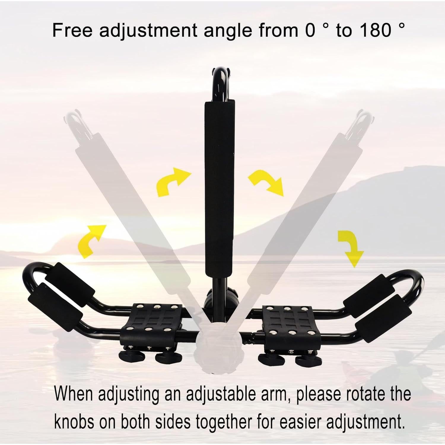 Soporte de Techo Plegable GZDEMYYXGS para Kayak 68 kg