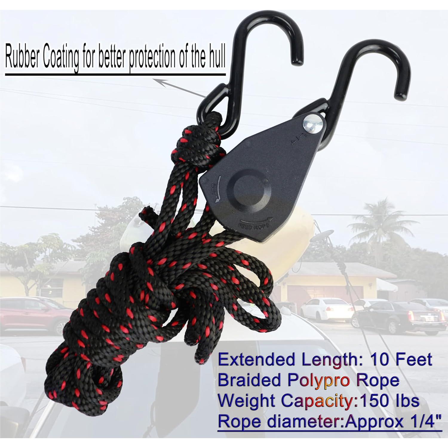 Soporte de Techo Plegable GZDEMYYXGS para Kayak 68 kg