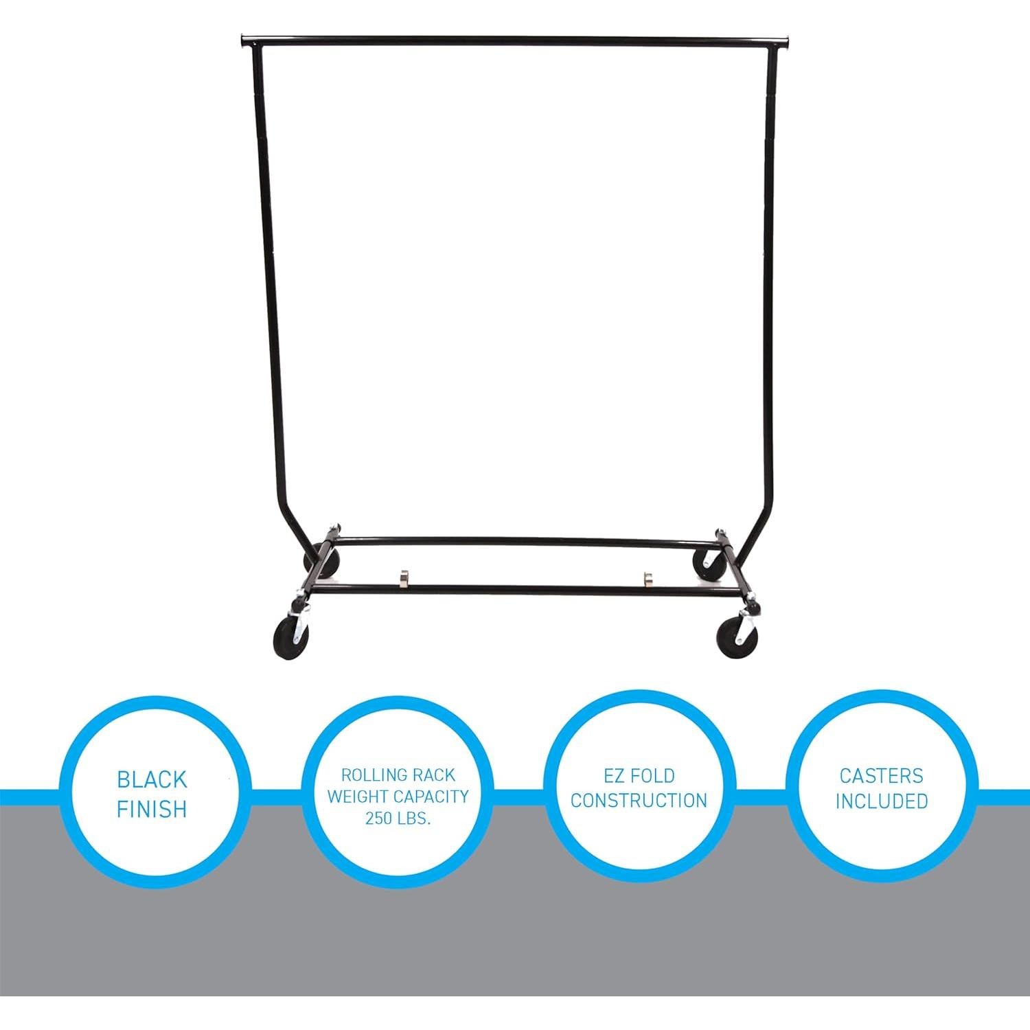 Soporte Plegable SSWBasics - 121.92 cm Ancho, 113.4 kg