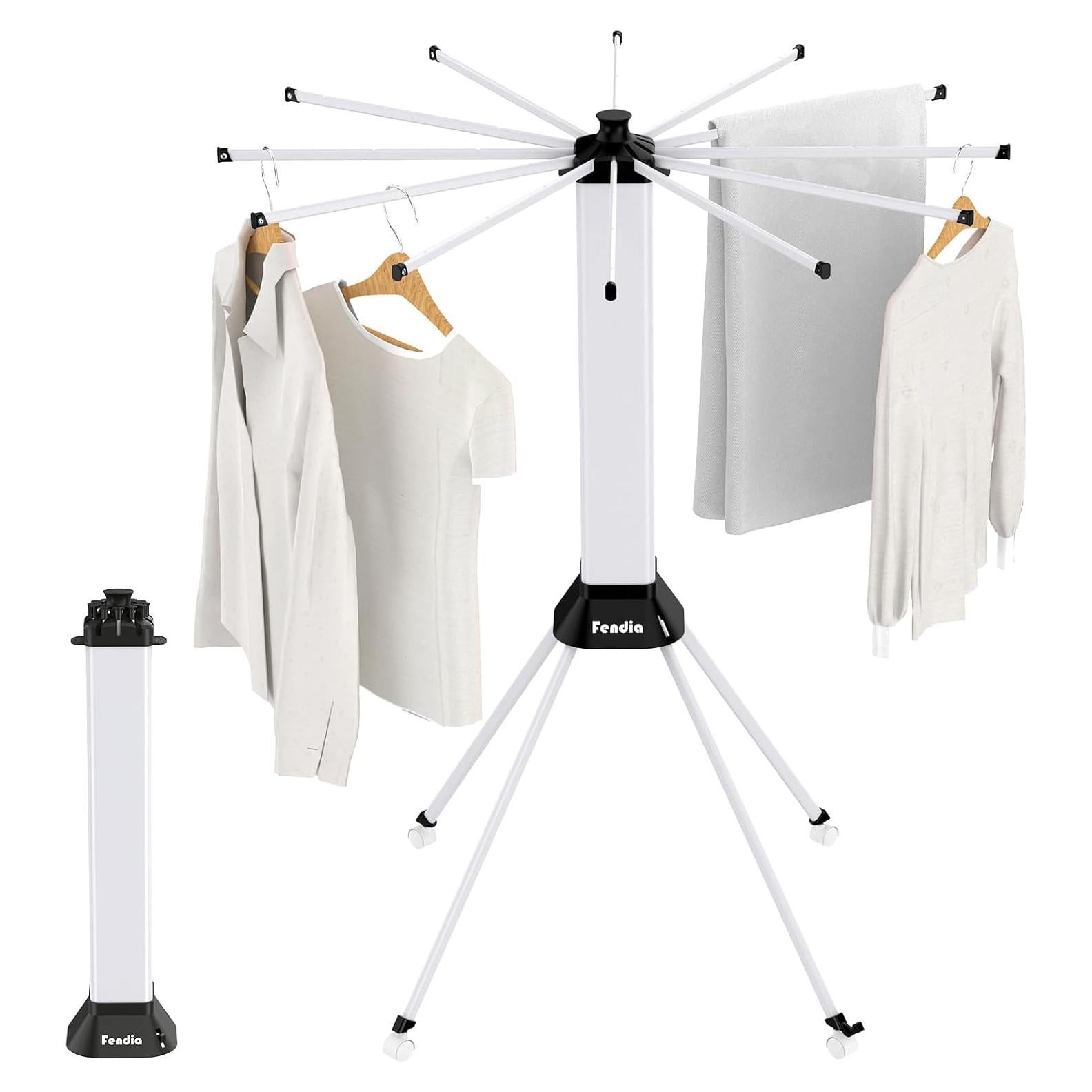 Estante Plegable para Secar Ropa Fendia FCD01 30kg Blanco