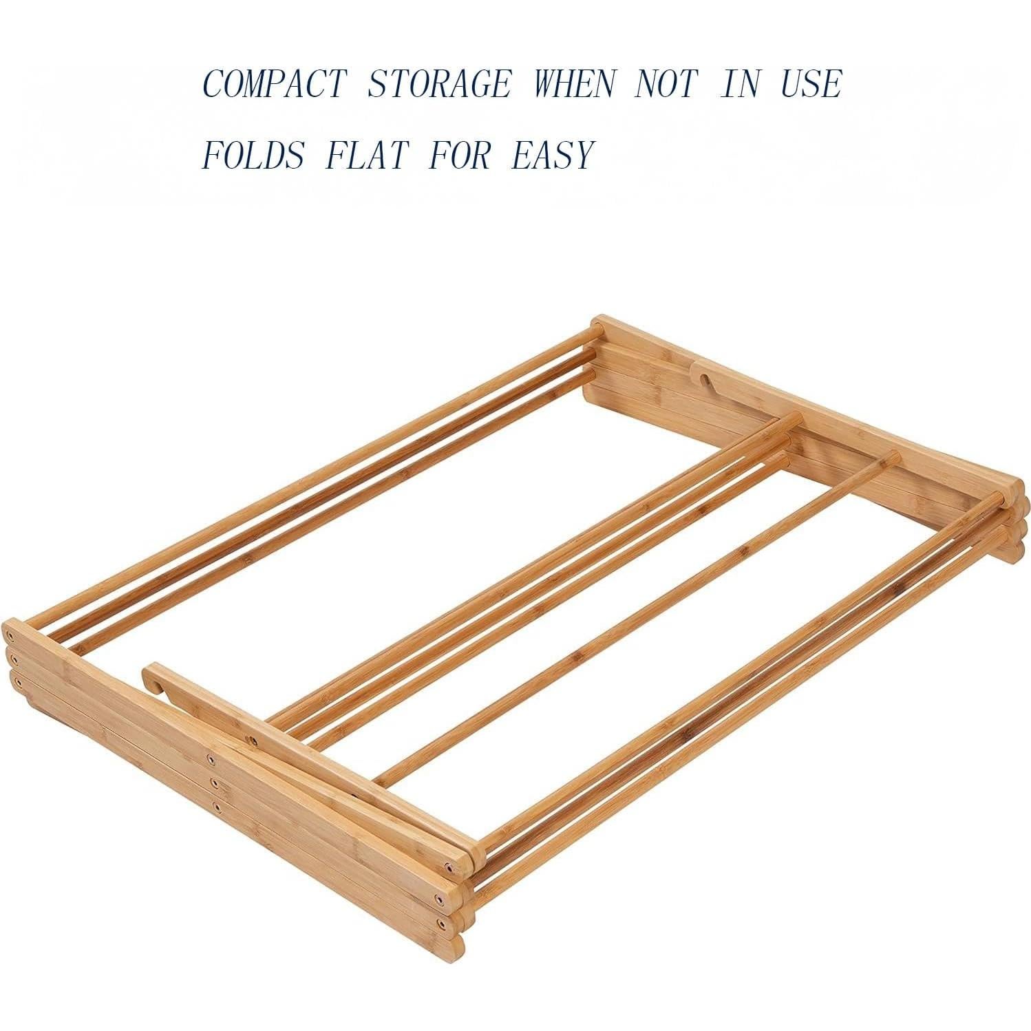 Soporte de Secado Plegable de Bambú MAGIC BAMBOO 18 kg