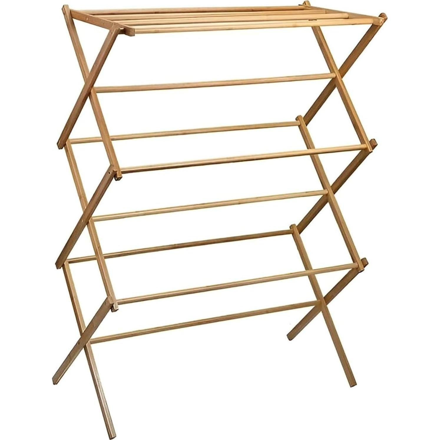 Soporte de Secado Plegable de Bambú MAGIC BAMBOO 18 kg