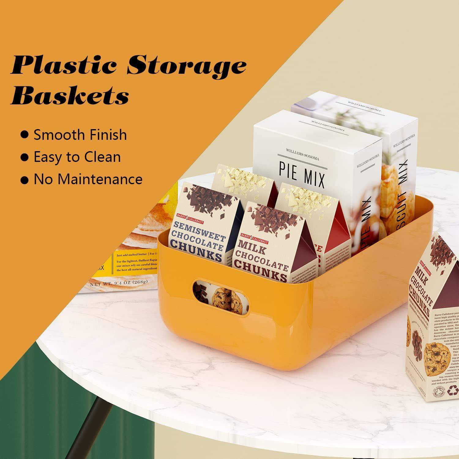 Cajas de Plástico OWill 7 Pcs 4.2 L Multicolor para Organización