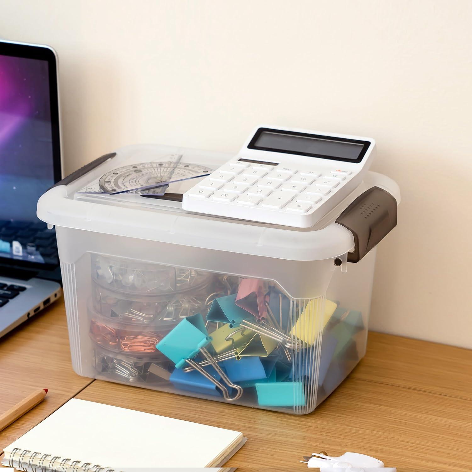 Citylife 4 Paquetes de Contenedores de Almacenamiento 6QT