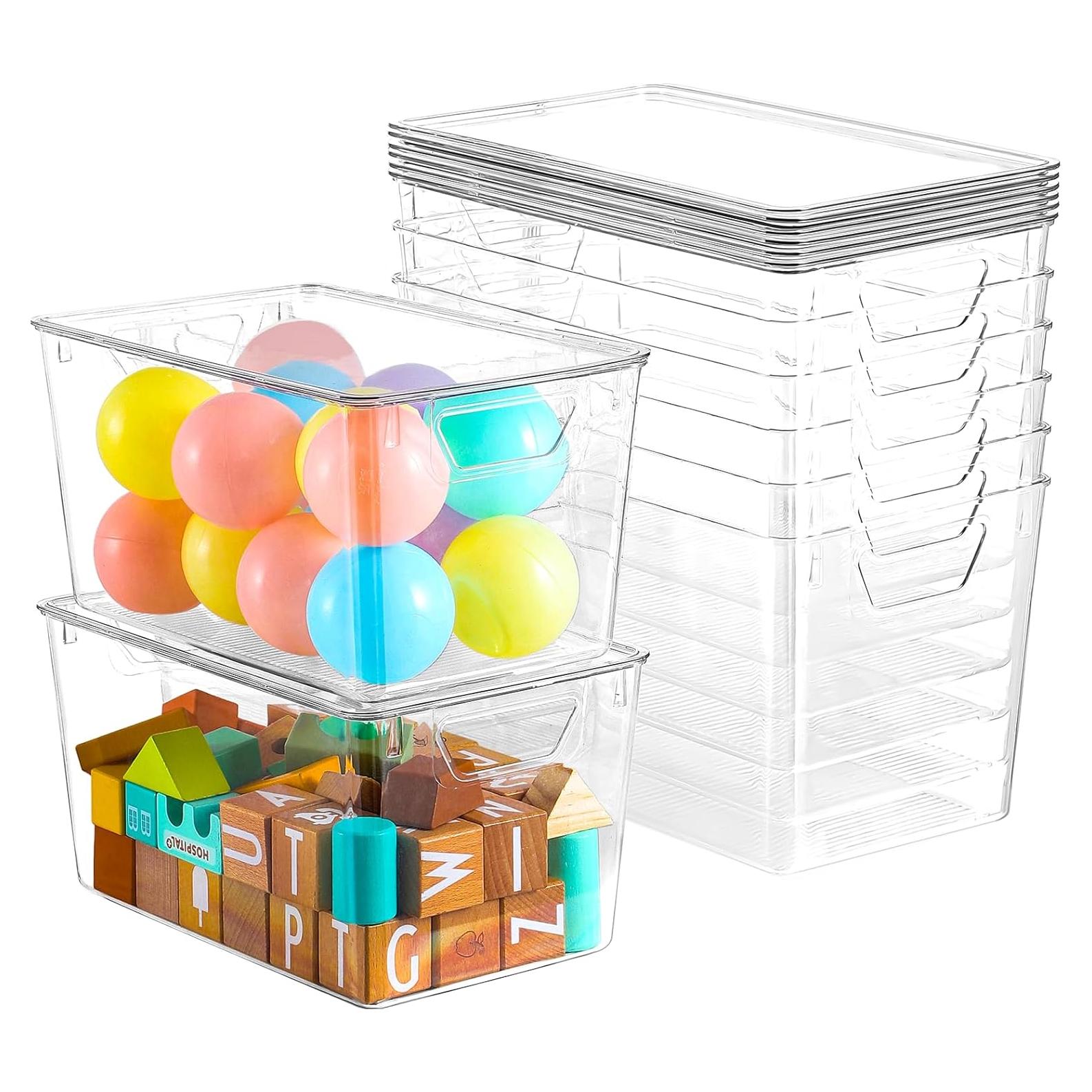 Paquete de 6 Contenedores de Almacenamiento Freebat 6.6L