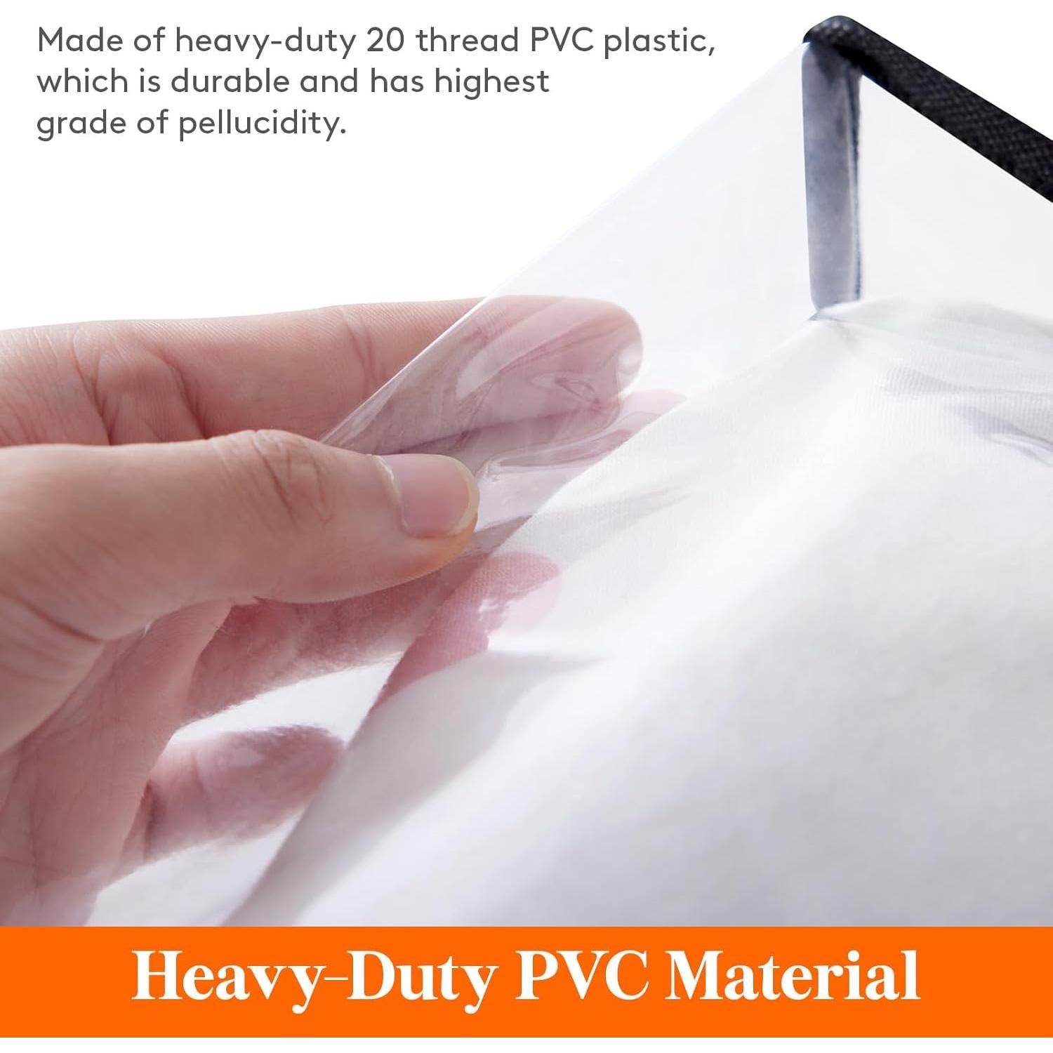 Bolsas de Almacenamiento Transparentes Lifewit 40L - 4 Piezas