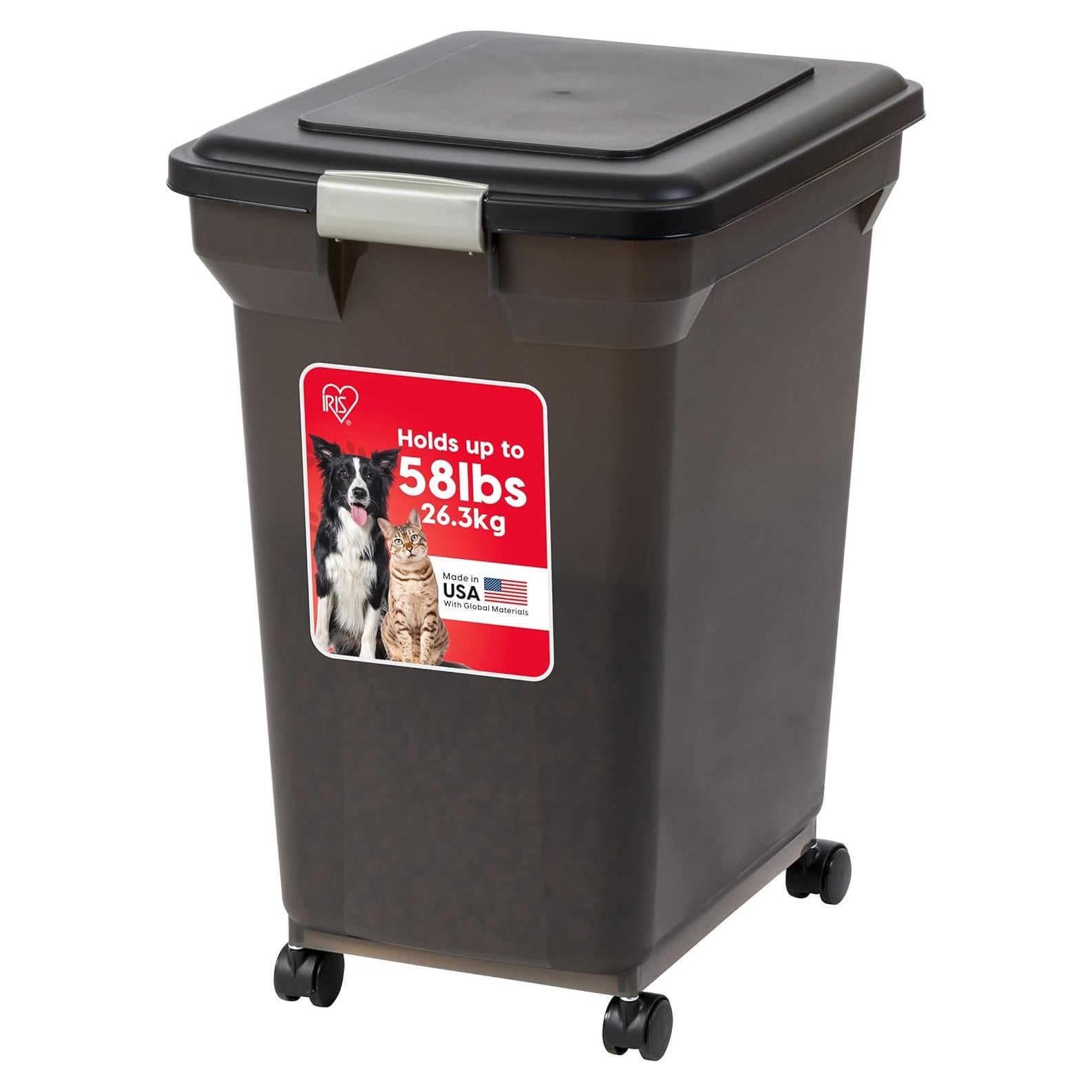 Contenedor de Almacenamiento de Comida para Mascotas IRIS USA 26 kg