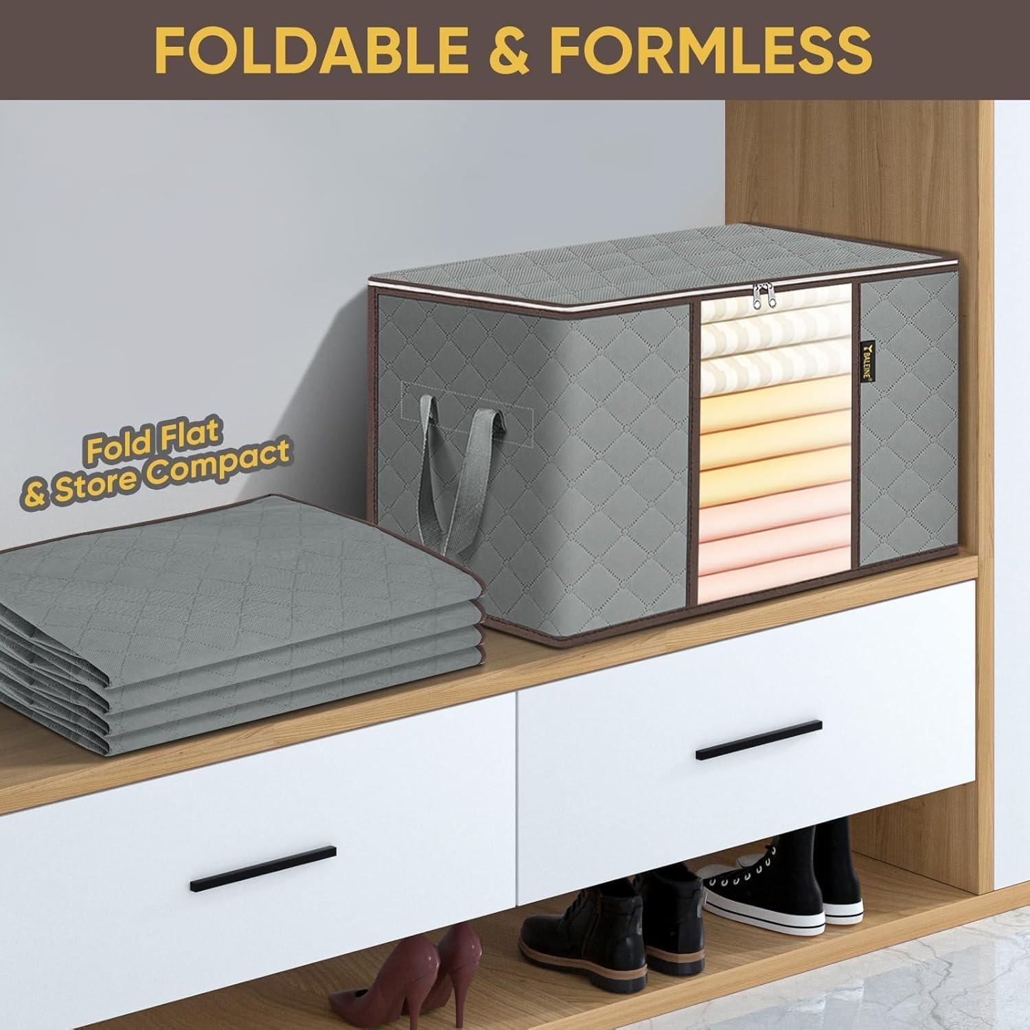 Bolsas de Almacenamiento BALEINE 90L 2 Paquete Gris