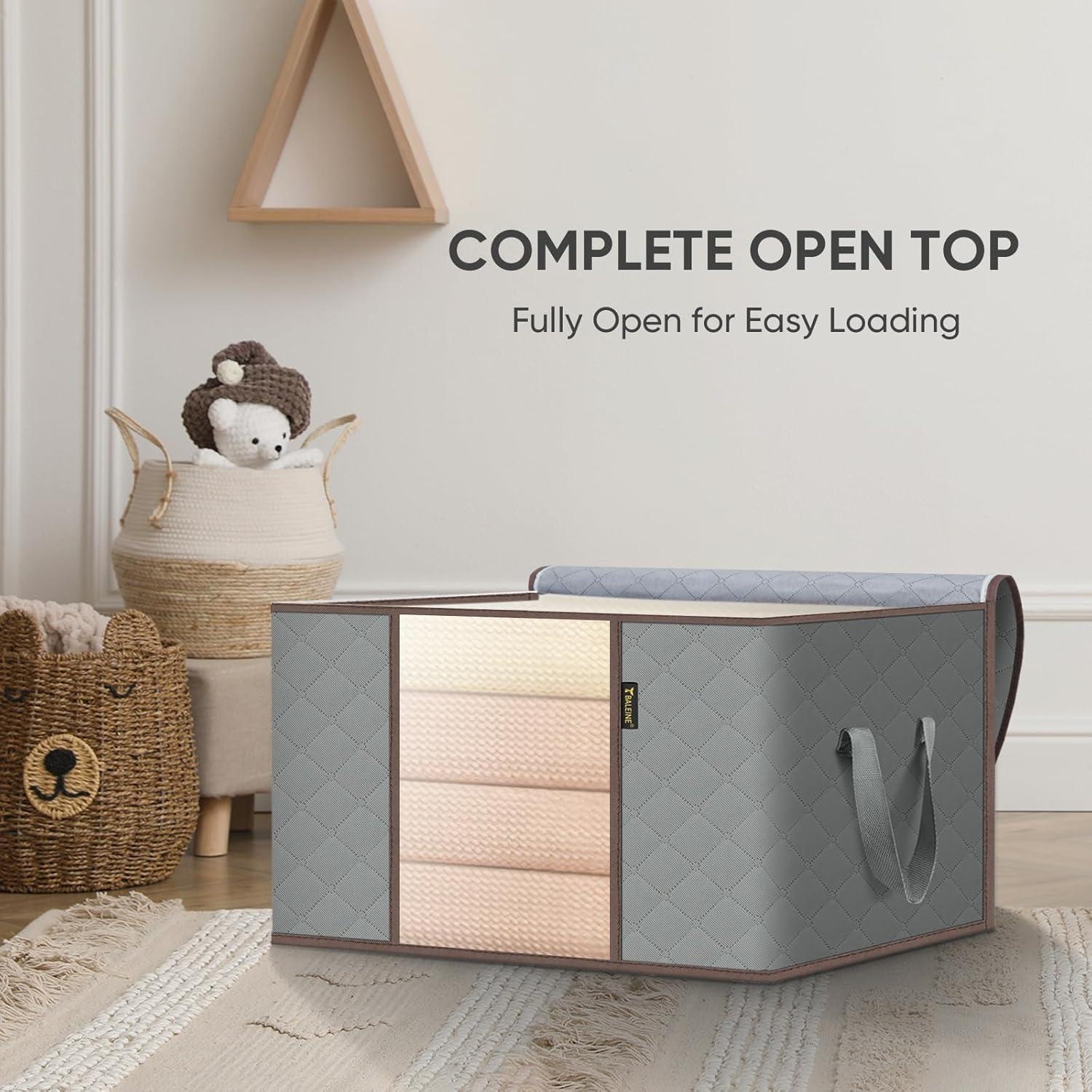 Bolsas de Almacenamiento BALEINE 90L 2 Paquete Gris