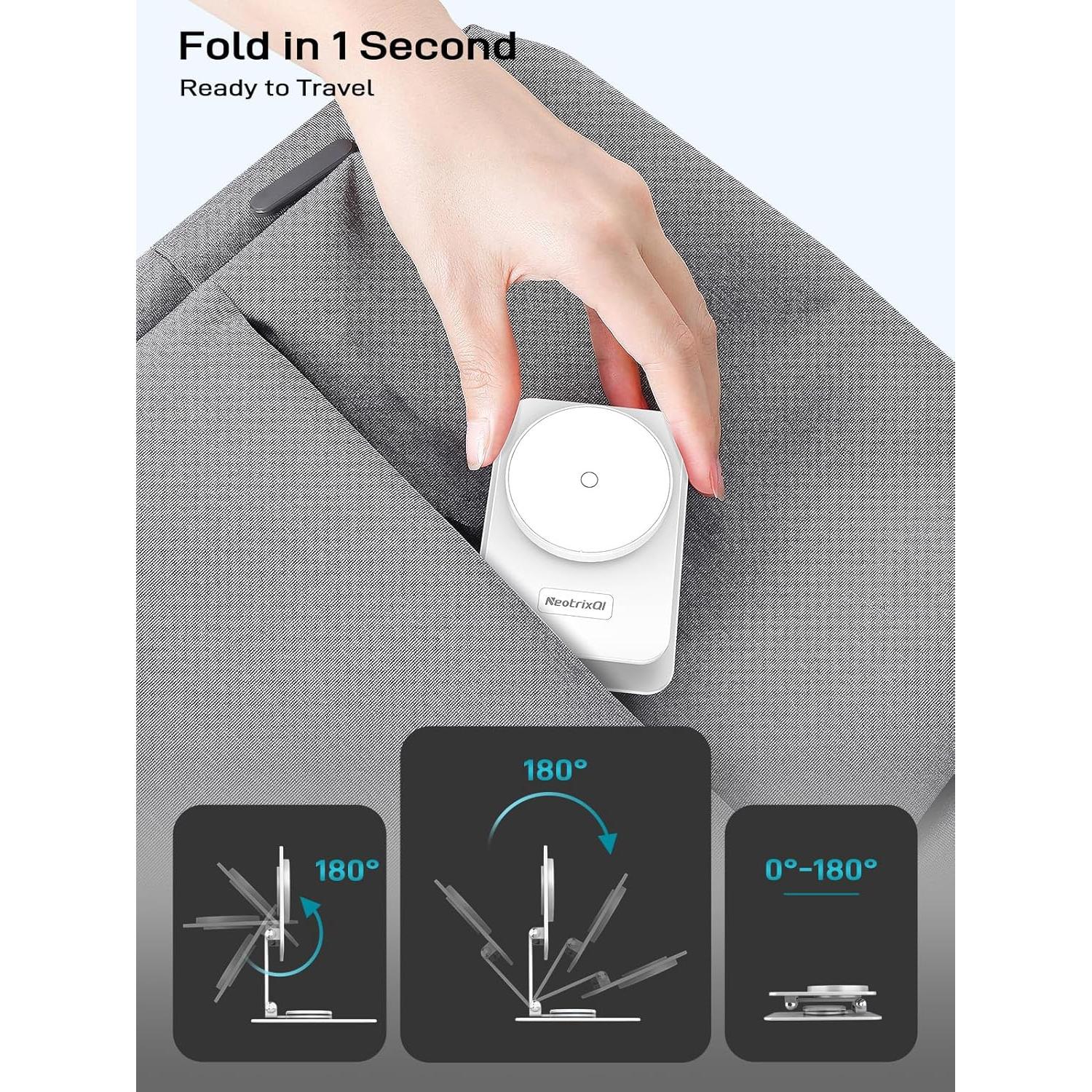 Soporte Cargador Inalámbrico MagSafe NeotrixQI 15W Ajustable