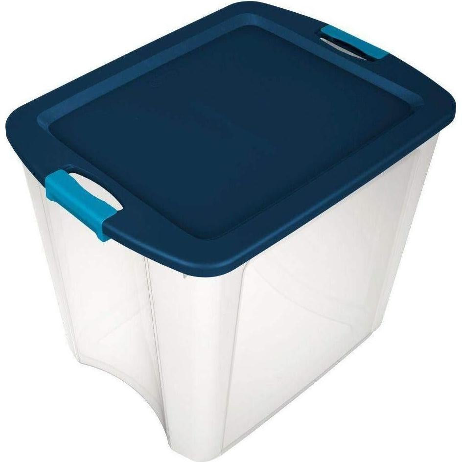 Contenedor de Almacenamiento Sterilite 98 Litros Azul