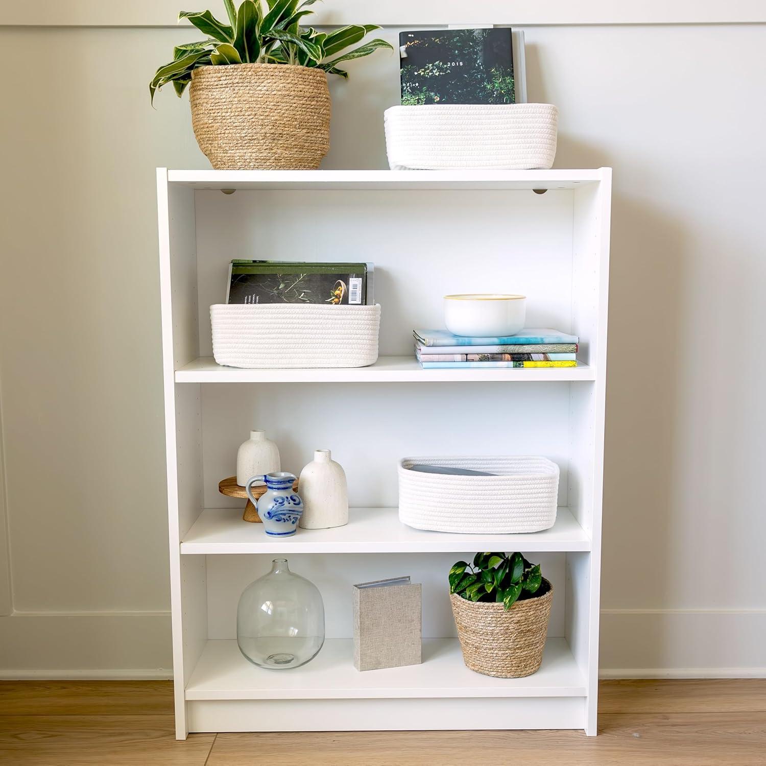 Cestas de Almacenamiento Rectangulares NaturalCozy 30x20cm - Paquete de 3