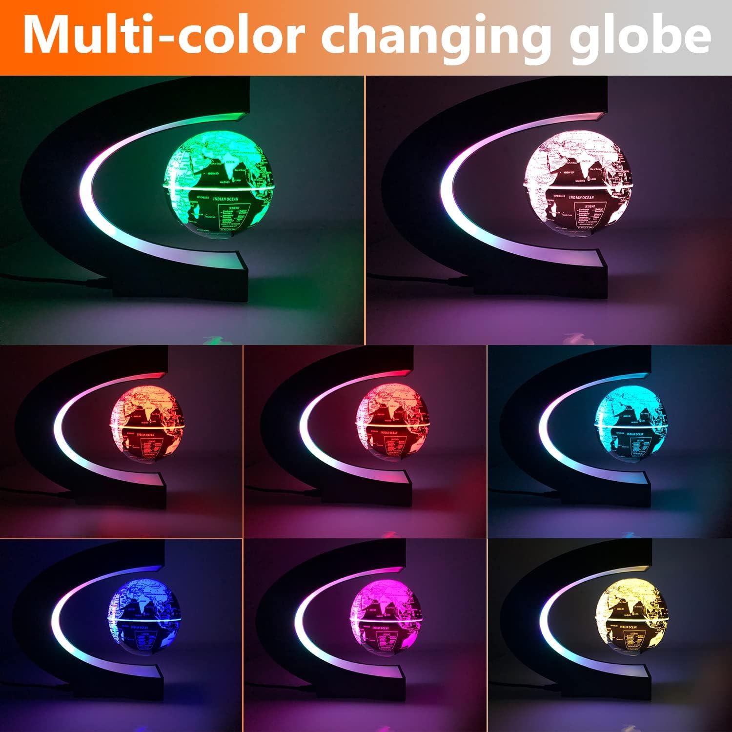 Globo Flotante Magnético RTOSY 8.89 cm LED Multicolor