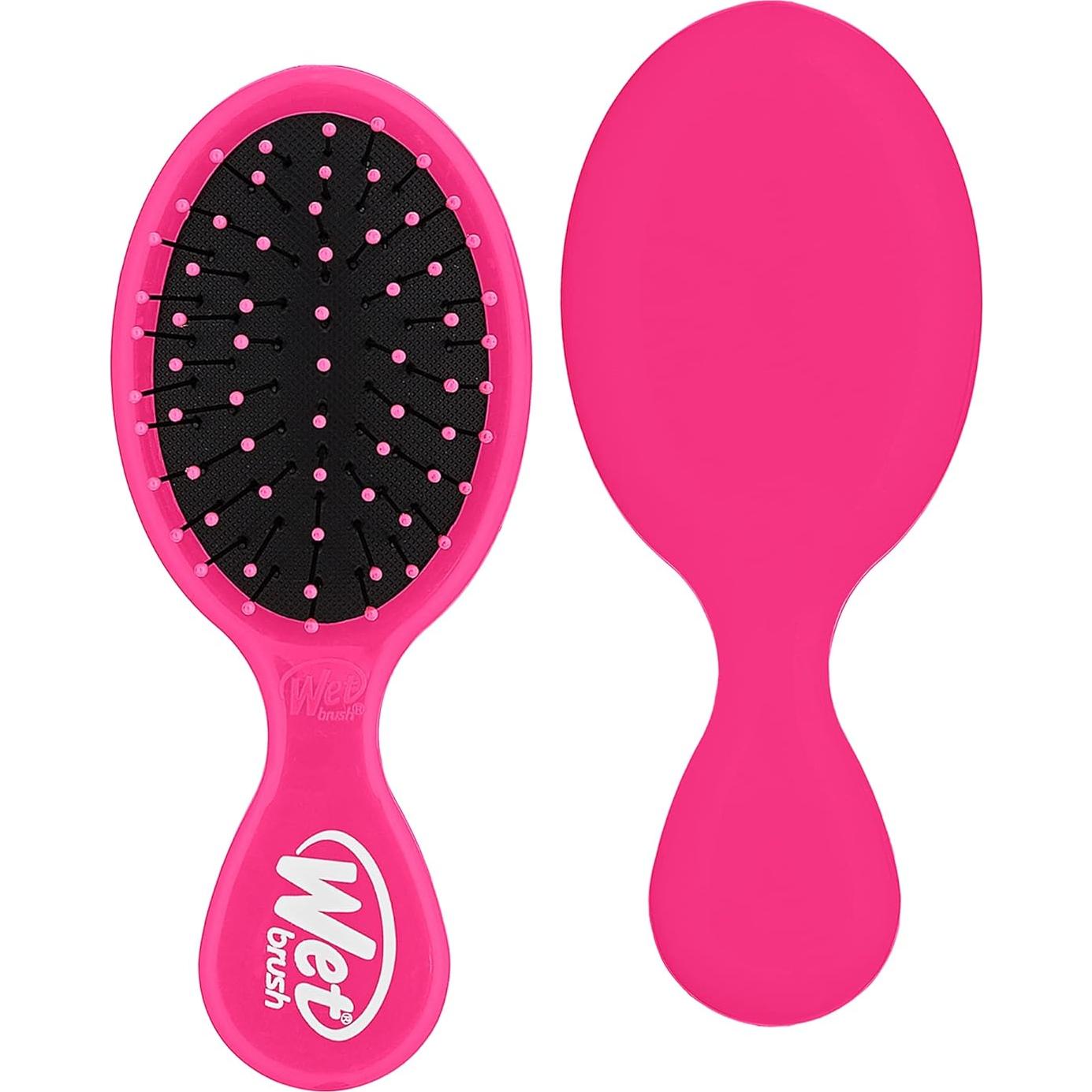 Cepillo Desenredante Wet Brush Original Rosa - Para Cabello Húmedo y Seco