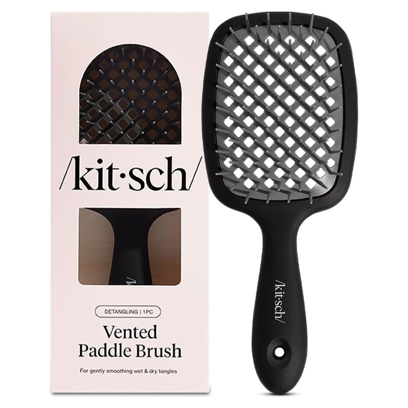 Cepillo Desenredante Kitsch Ventilado para Todo Tipo de Cabello