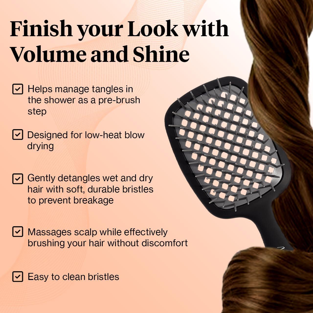 Cepillo Desenredante Kitsch Ventilado para Todo Tipo de Cabello