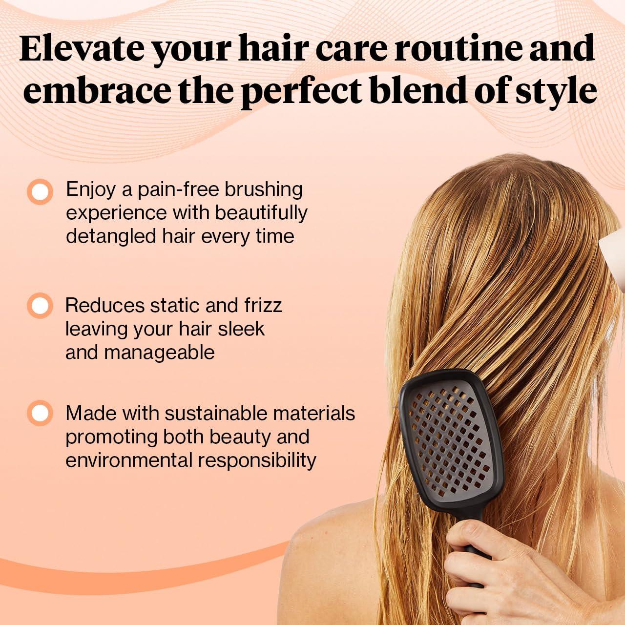 Cepillo Desenredante Kitsch Ventilado para Todo Tipo de Cabello