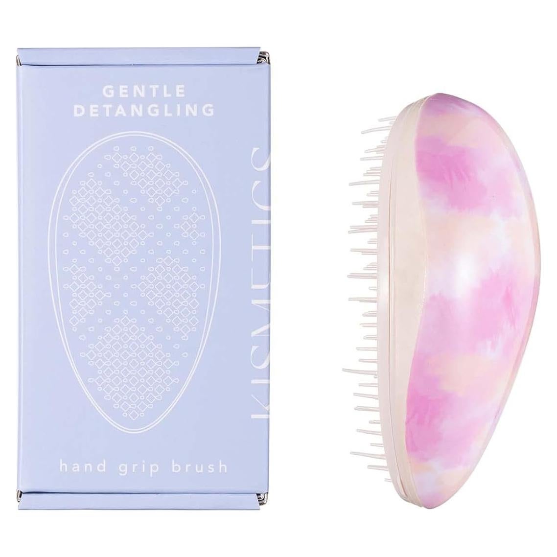 Cepillo Desenredante KISMETICS Rosa y Amarillo, Antinudos