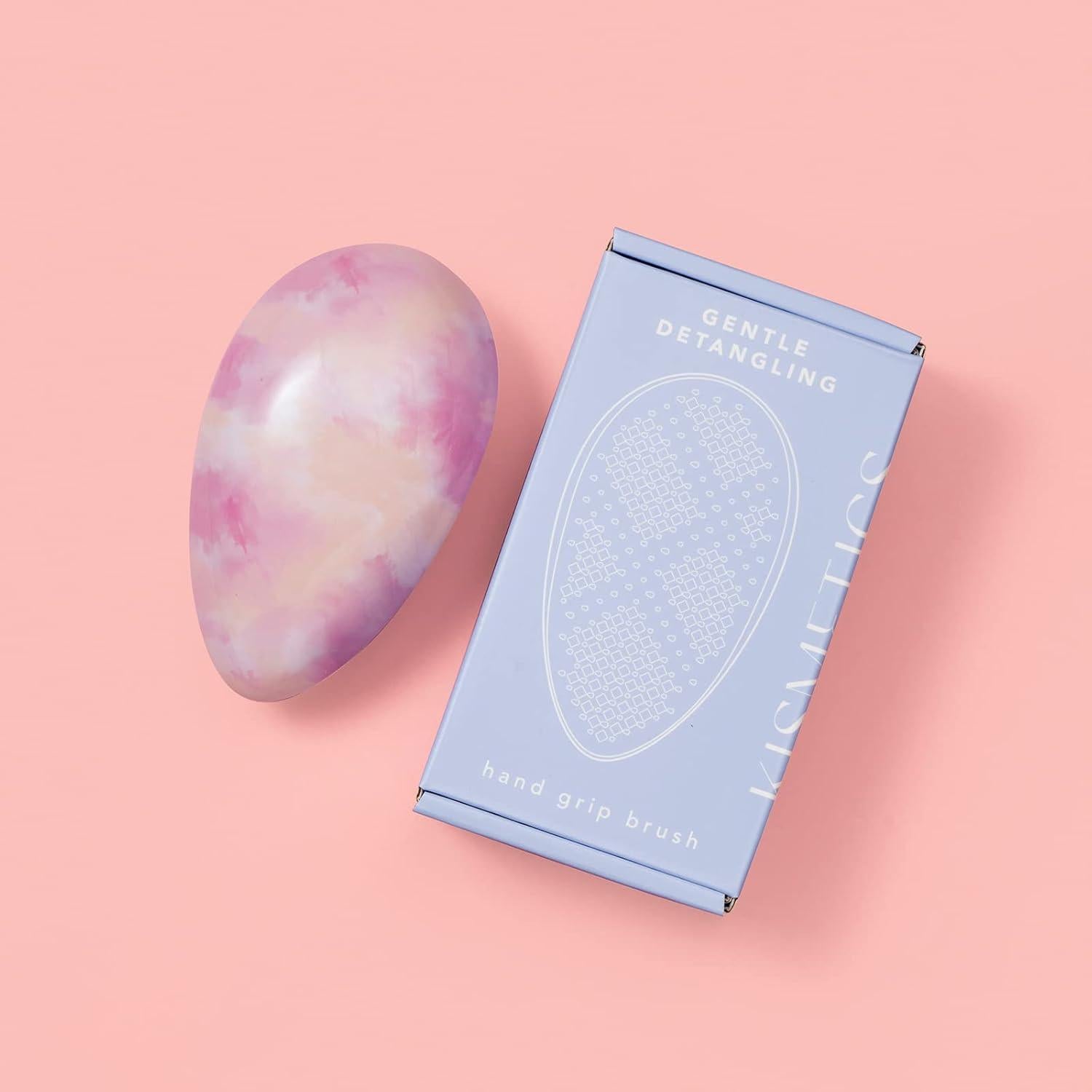 Cepillo Desenredante KISMETICS Rosa y Amarillo, Antinudos