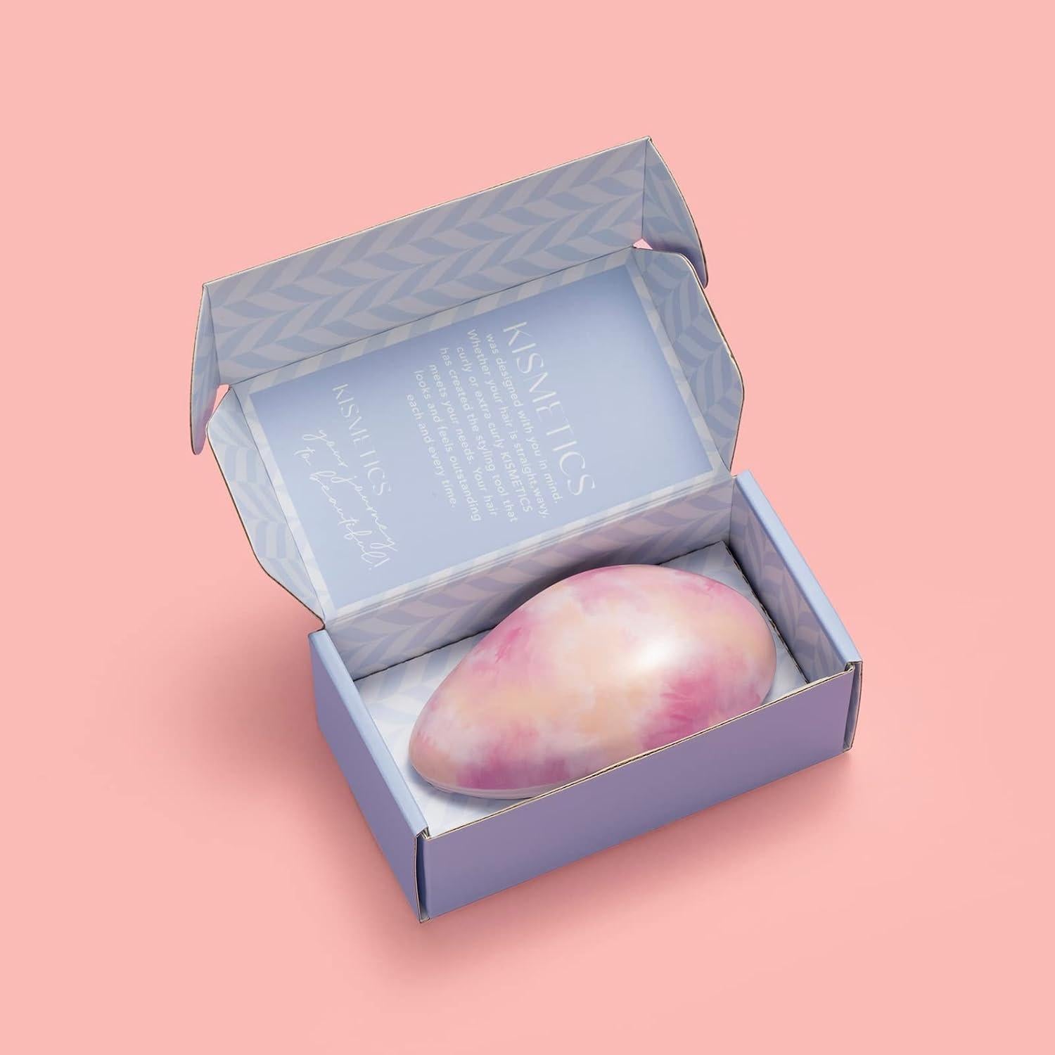 Cepillo Desenredante KISMETICS Rosa y Amarillo, Antinudos