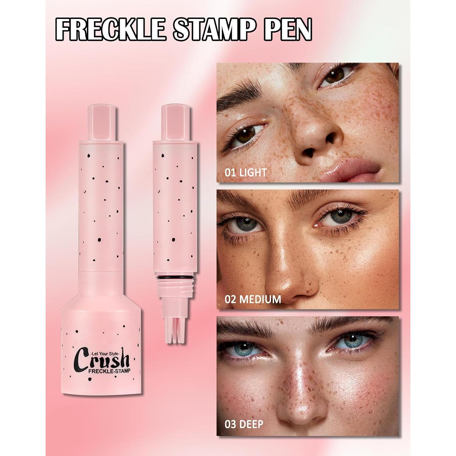 Bolígrafo Sello de Pecas Falsas Impermeable 02 Medio