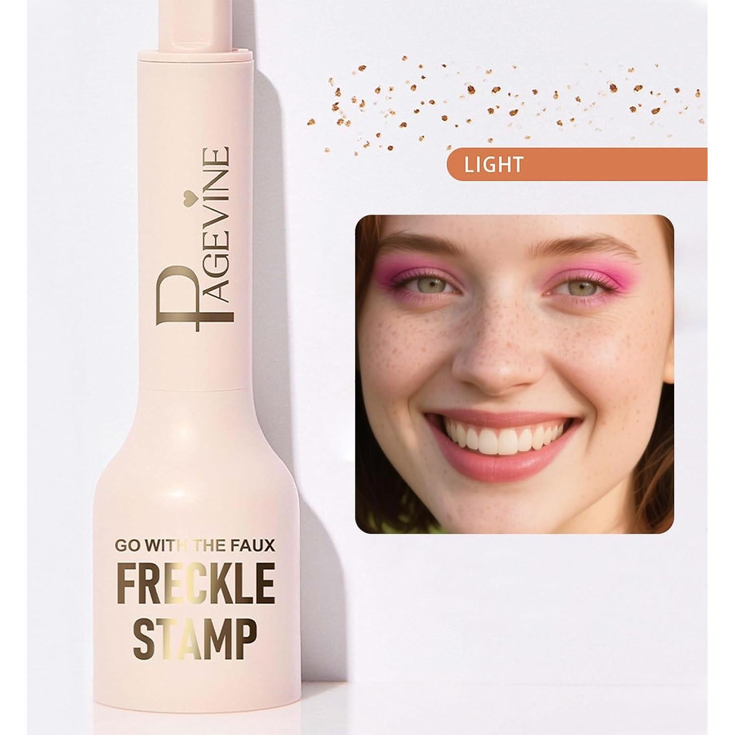 Bolígrafo Sello de Pecas Impermeable Sello de Pecas #1-Claro