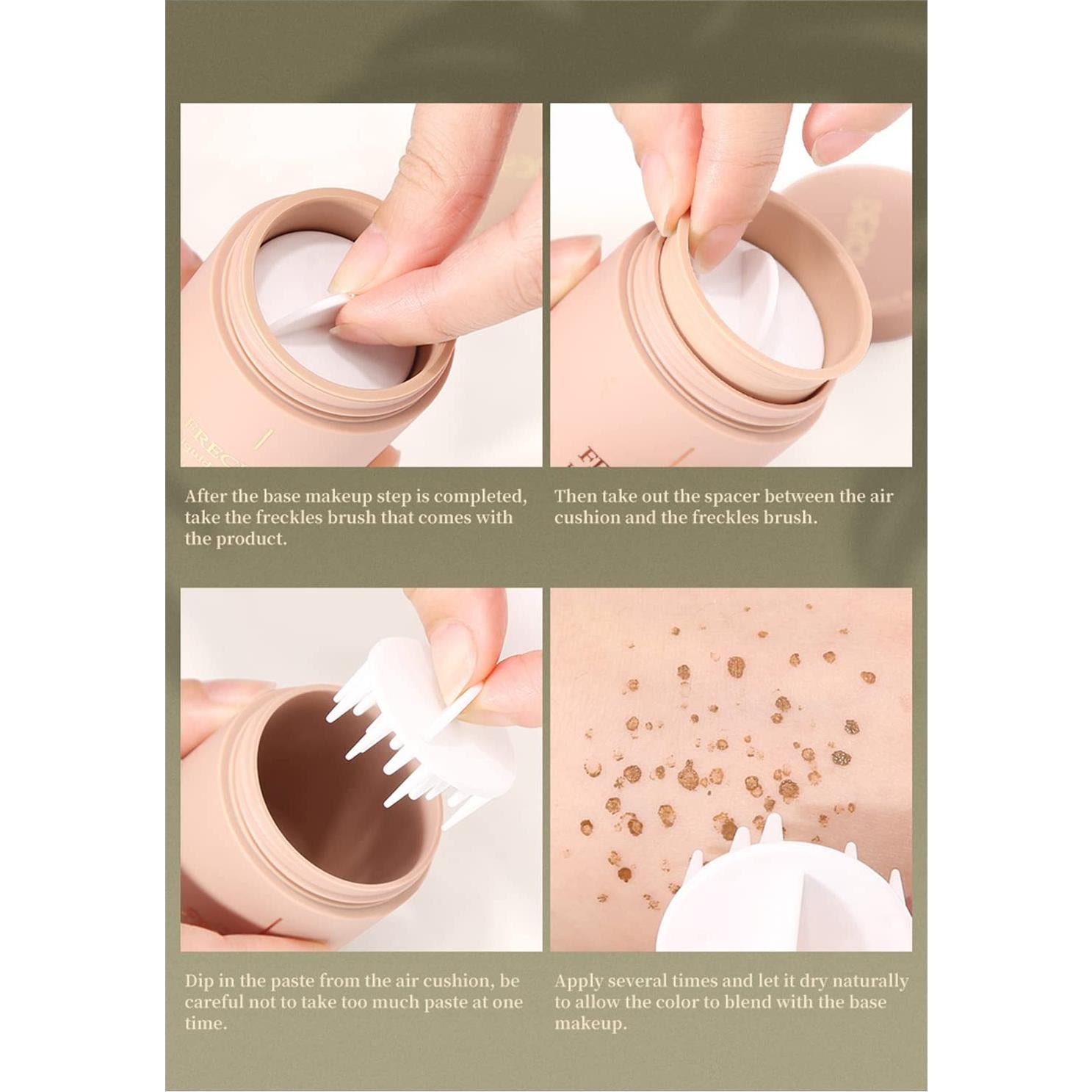 Lápiz de Pecas Resistente al Agua WALULAN K1047-001 17.8g