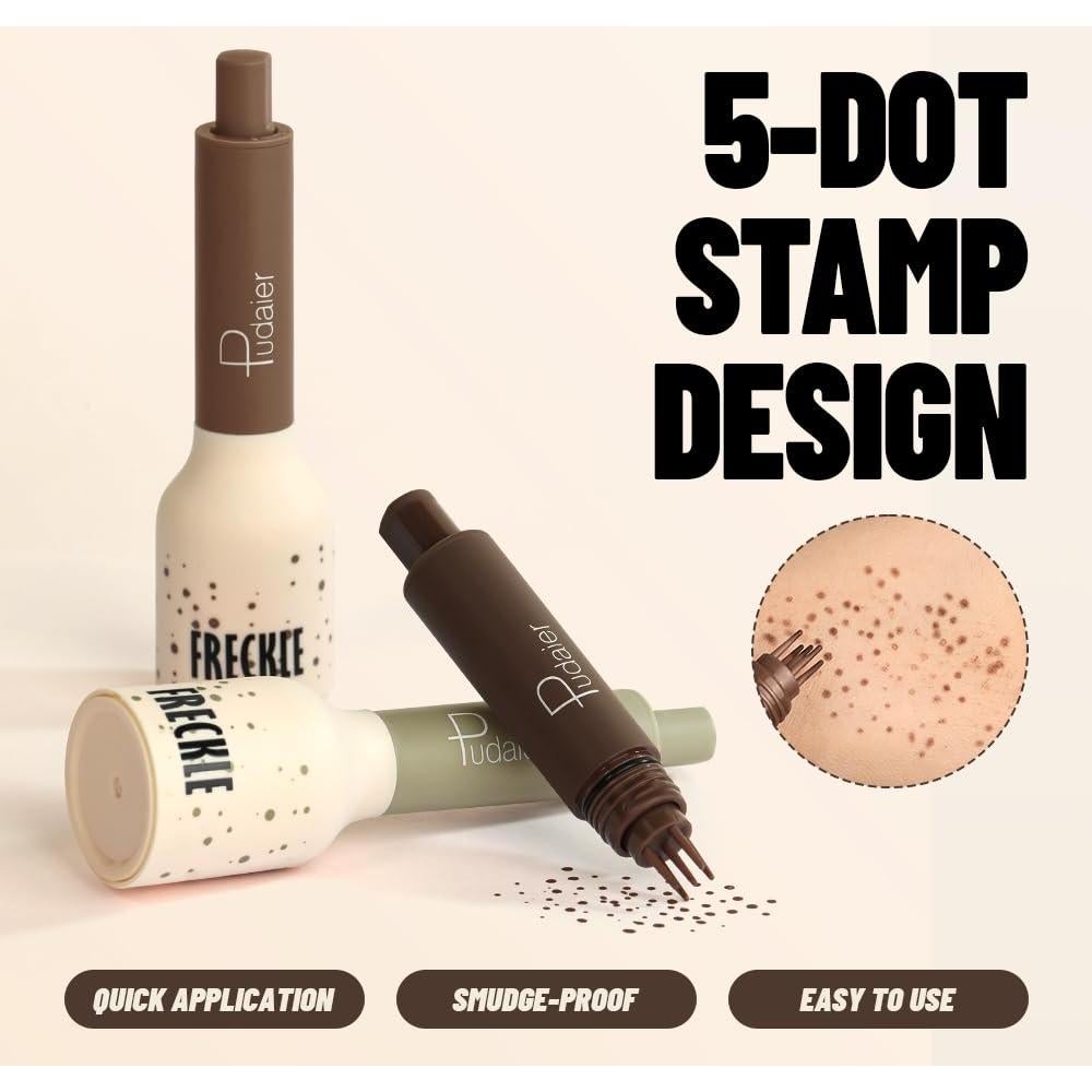 Bolígrafo Sello de Pecas Falsas Beauty Glazed - Impermeable 04 Caramelo