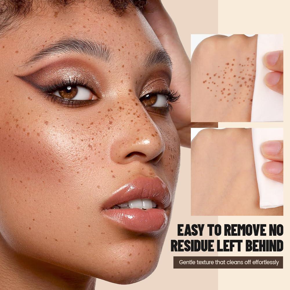 Bolígrafo Sello de Pecas Falsas Beauty Glazed - Impermeable 04 Caramelo