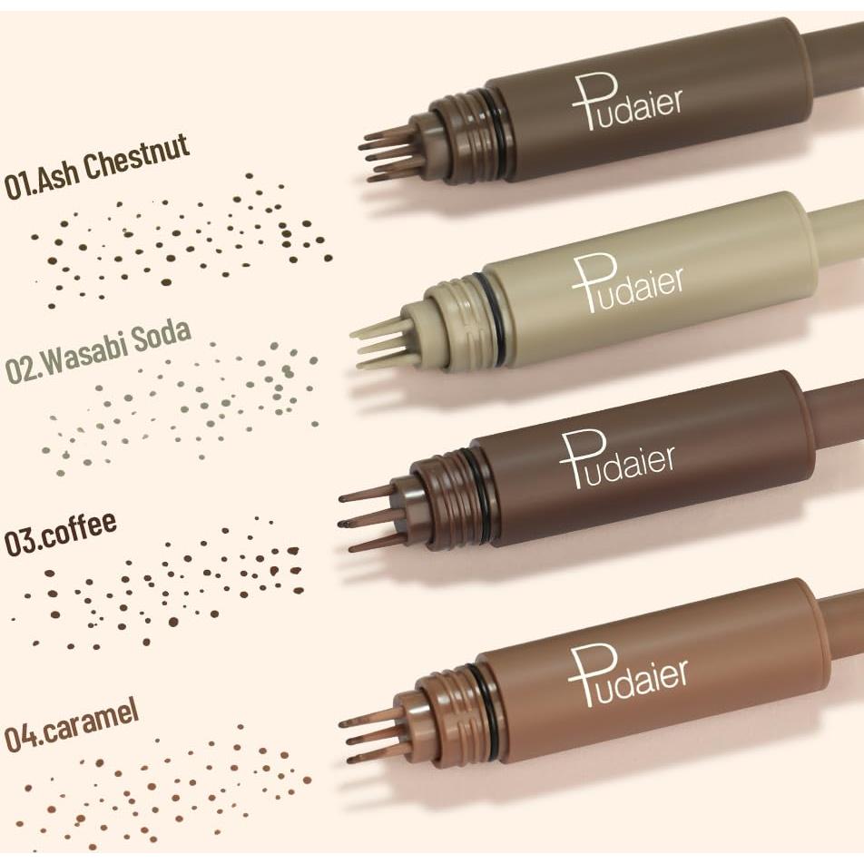 Bolígrafo Sello de Pecas Falsas Beauty Glazed - Impermeable 04 Caramelo