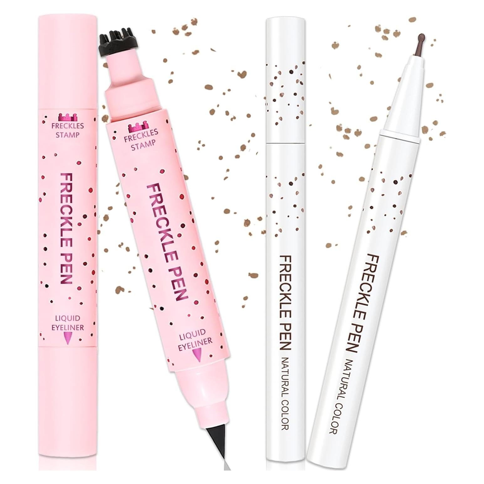 Kit Sello de Pecas Wugbc 2 PCS - Marrón Claro y Medio