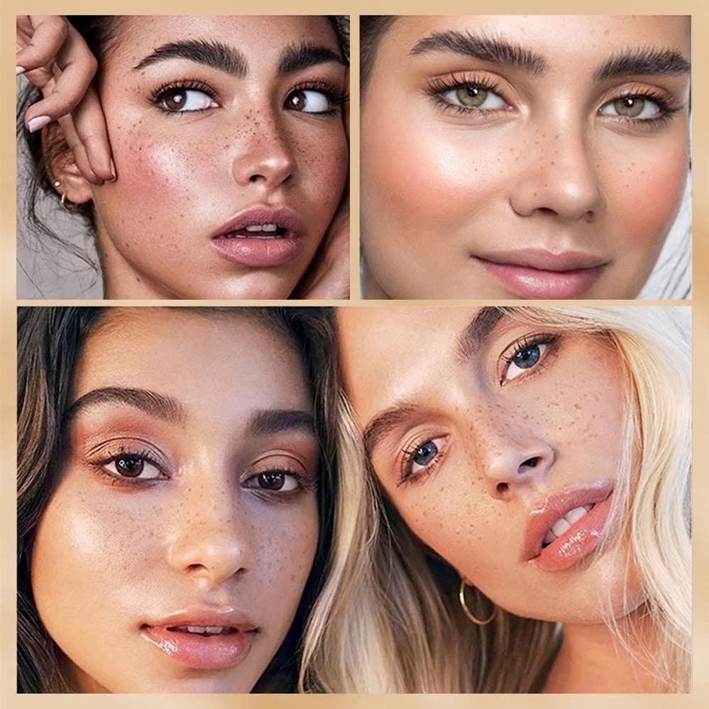 Lápiz de Pecas Lovelycat Marrón Claro 4 Colores Natural