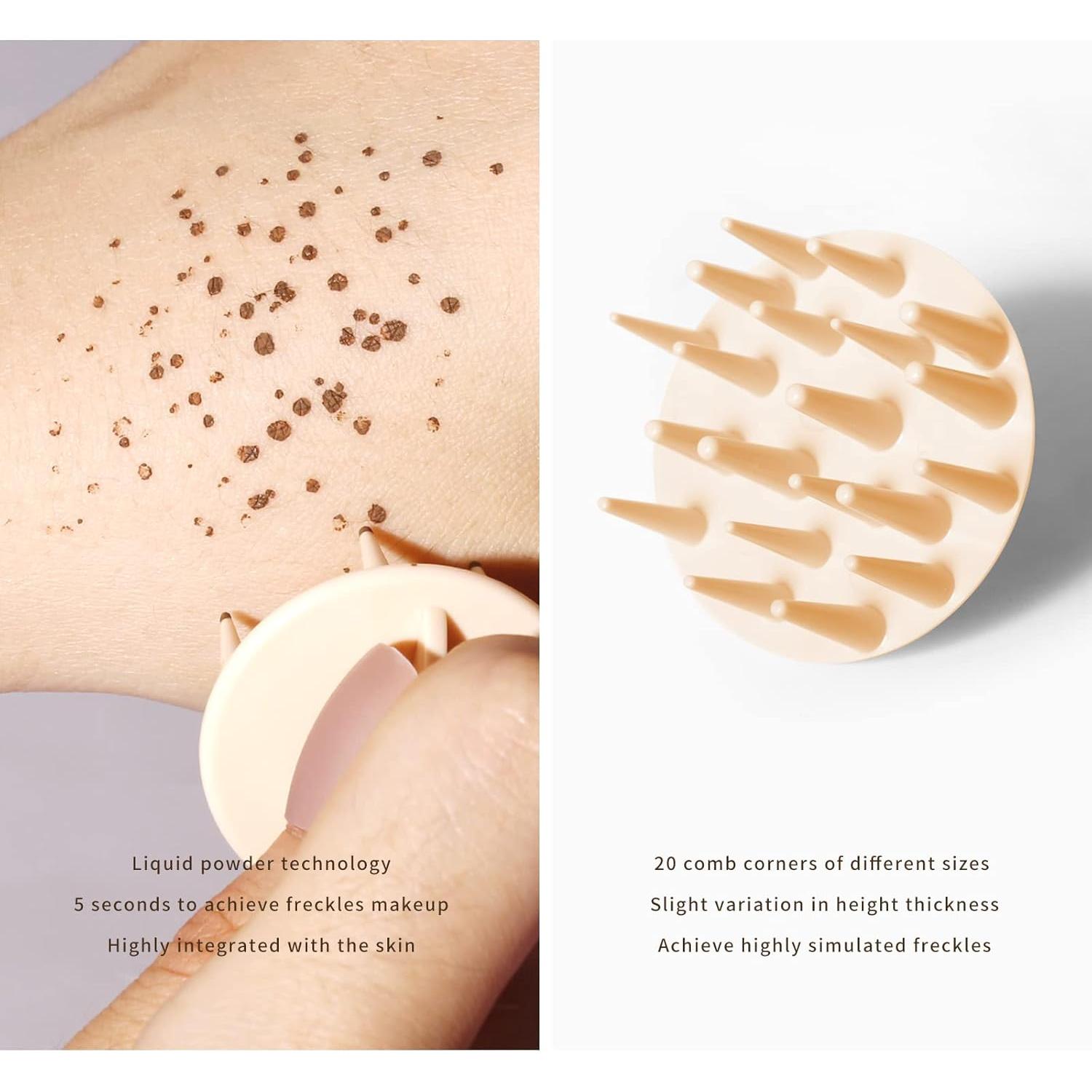 Lápiz de Pecas AKARY #01 Color Oscuro - Maquillaje Natural