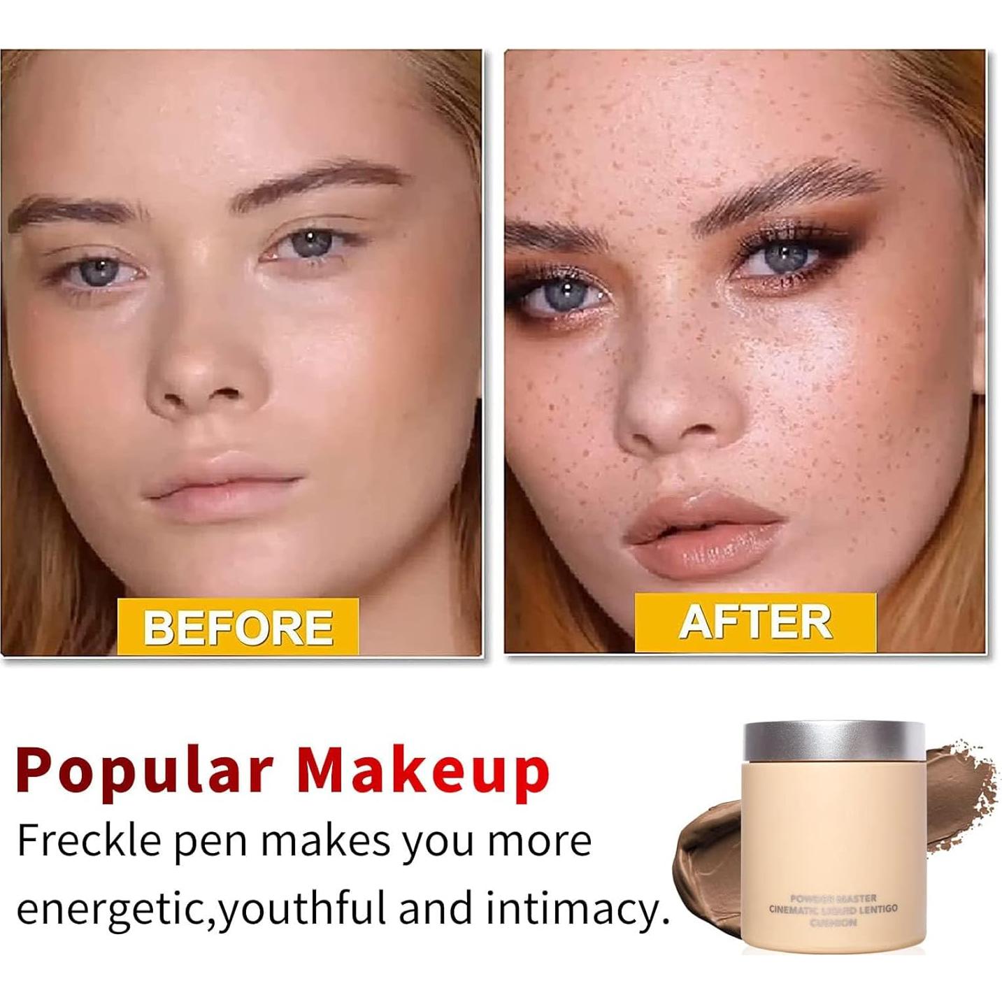 Lápiz de Pecas AKARY #01 Color Oscuro - Maquillaje Natural