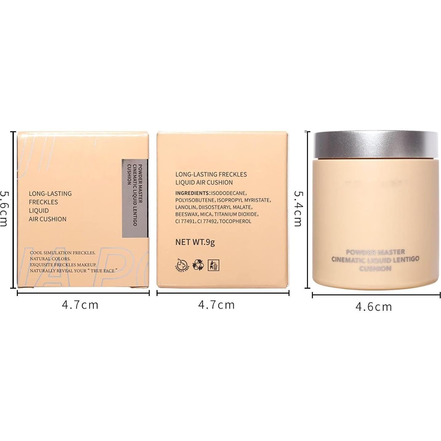 Lápiz de Pecas AKARY #01 Color Oscuro - Maquillaje Natural