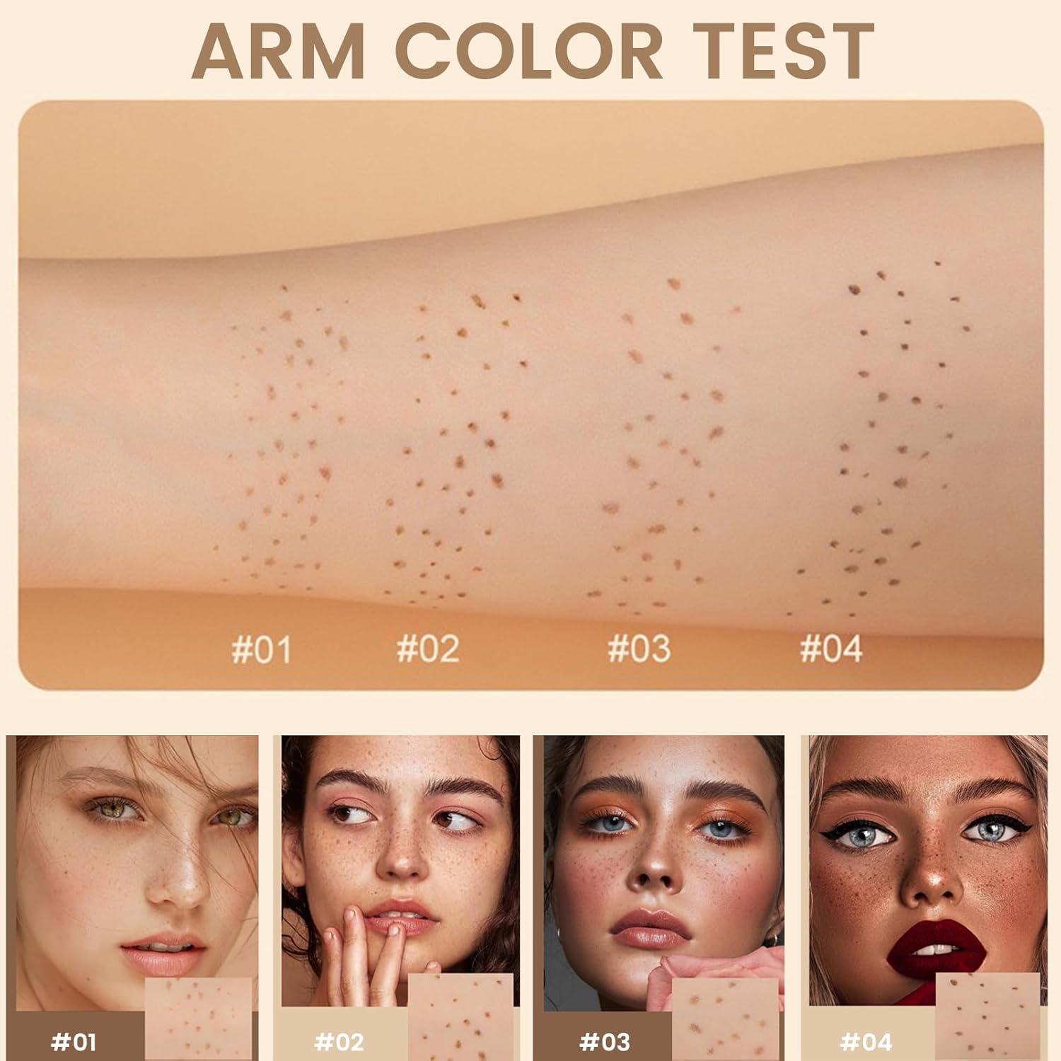 Bolígrafo de Pecas Falsas Liopif 2PCS Café Natural