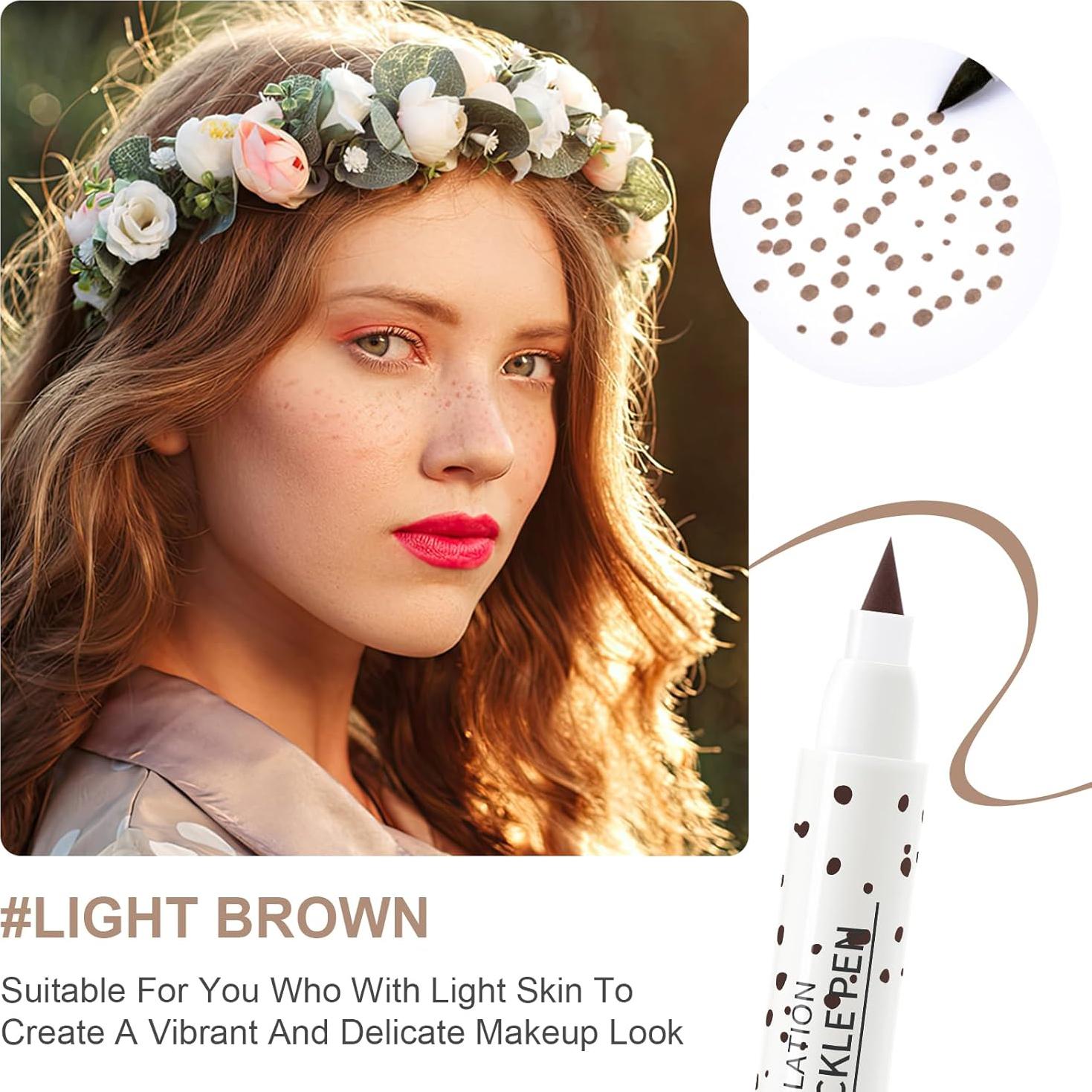 Juego de 2 Lápices para Pecas Falsas Fanterday - Impermeables