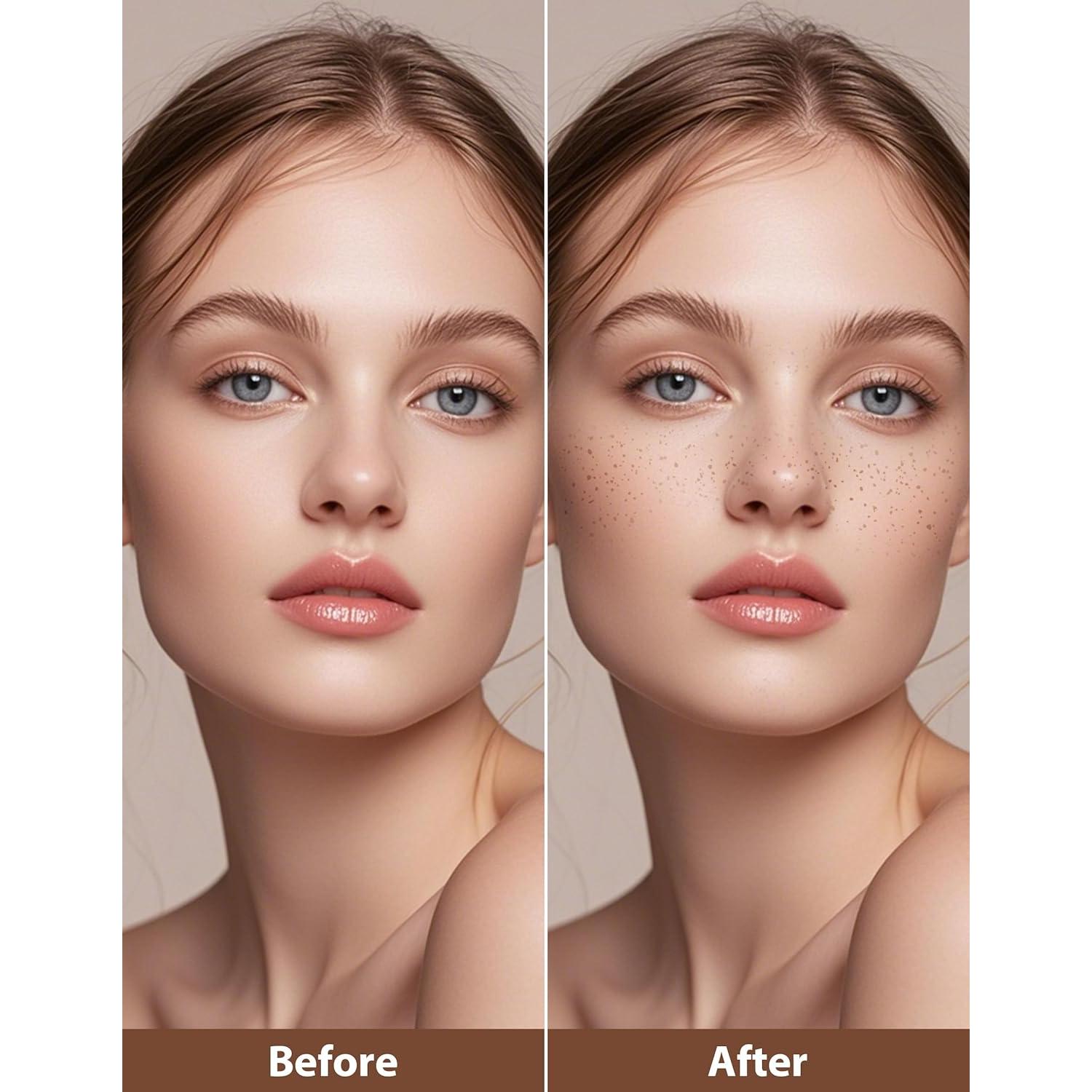 Sello de Pecas Jutqut #01 Claro - Maquillaje Natural Impermeable