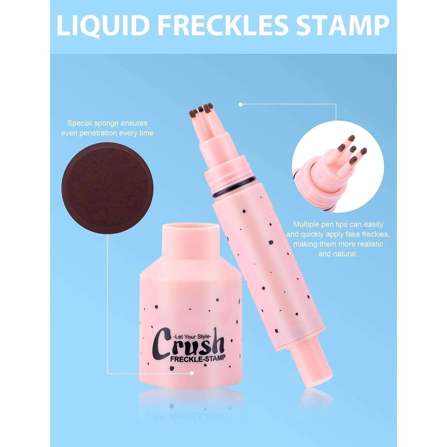 Sello de Pecas Jutqut #01 Claro - Maquillaje Natural Impermeable