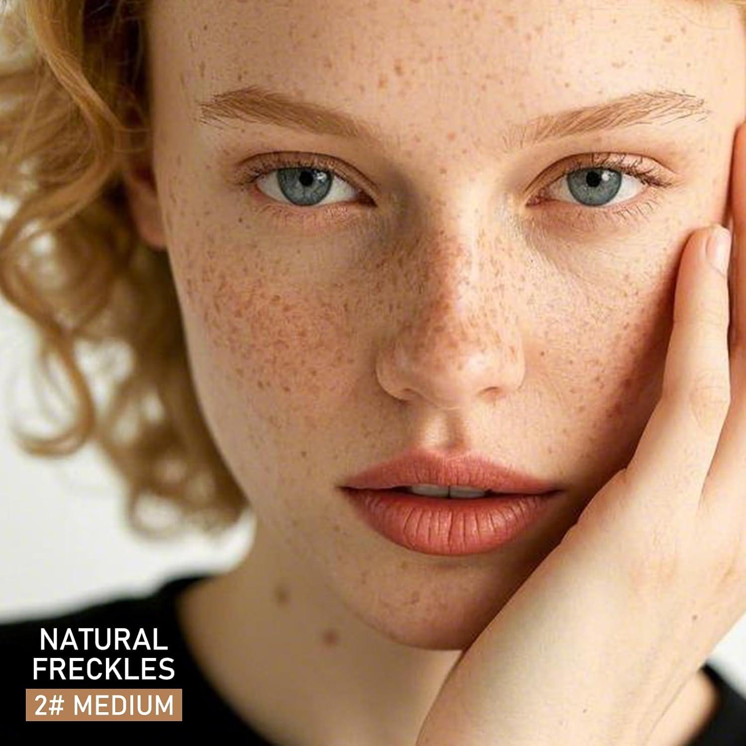 Bolígrafo Sello de Pecas Falsas FREEORR - Impermeable y Secado Rápido