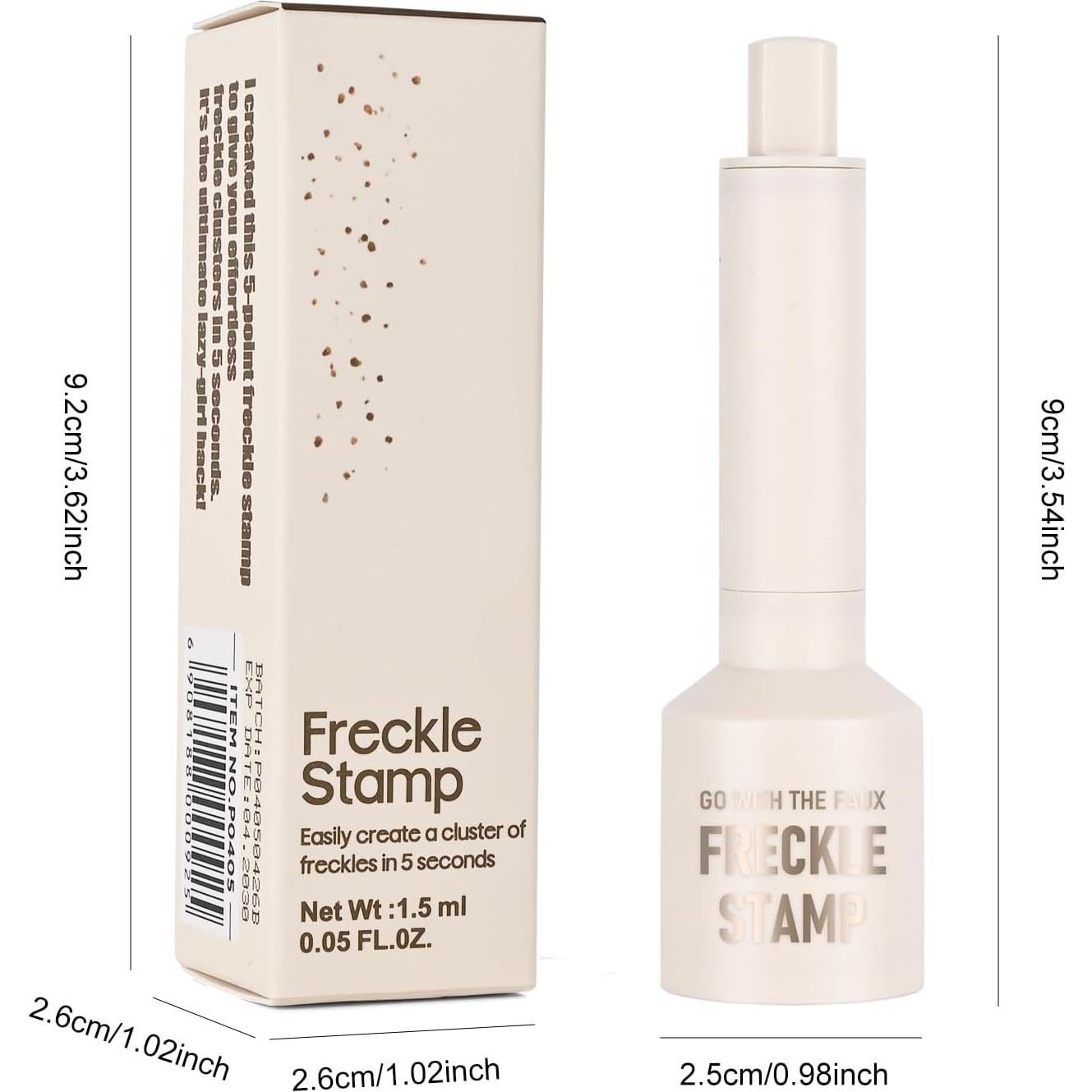 Bolígrafo Sello de Pecas Falsas FREEORR - Impermeable y Secado Rápido