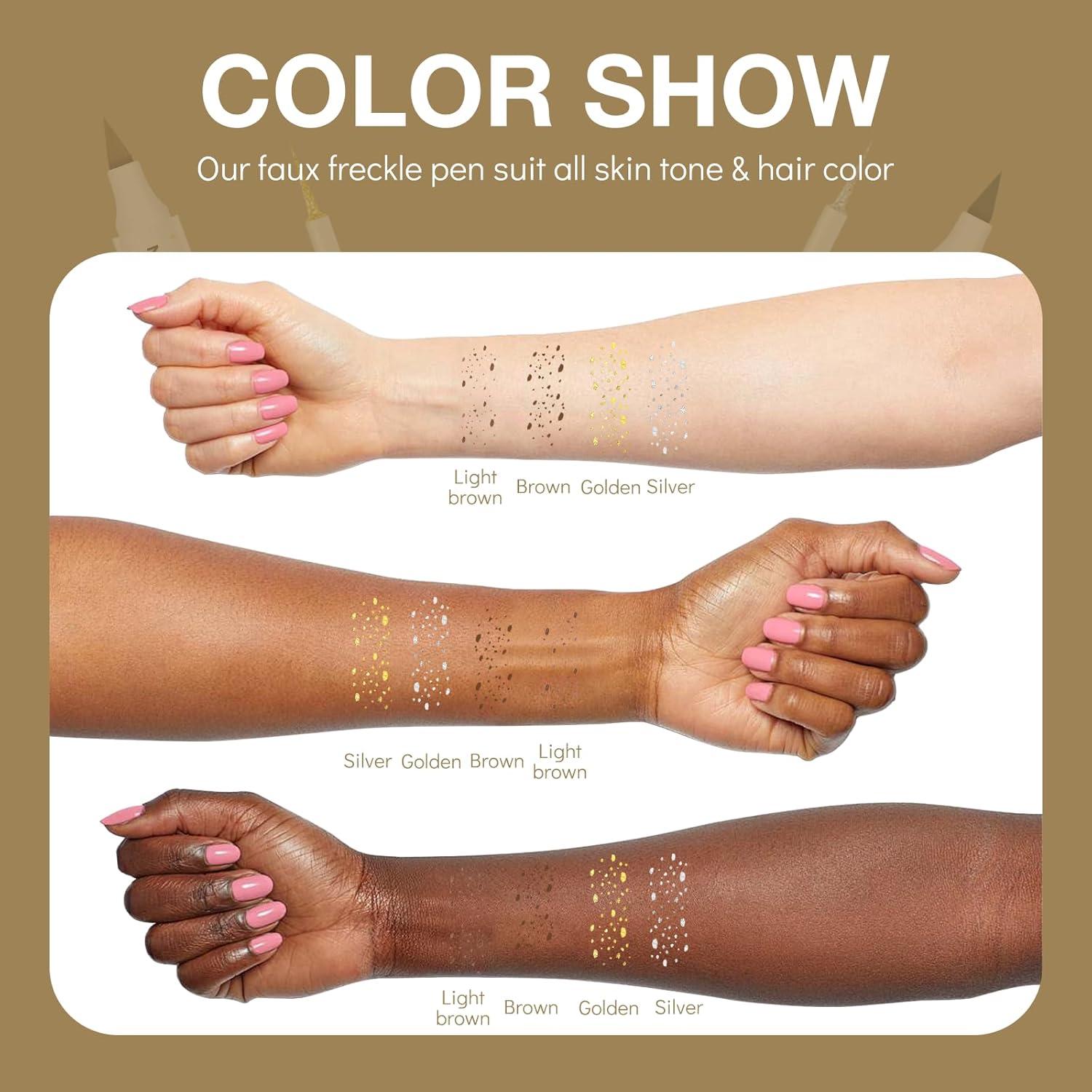 Bolígrafo de Pecas Wugbc 4 Colores a Prueba de Agua