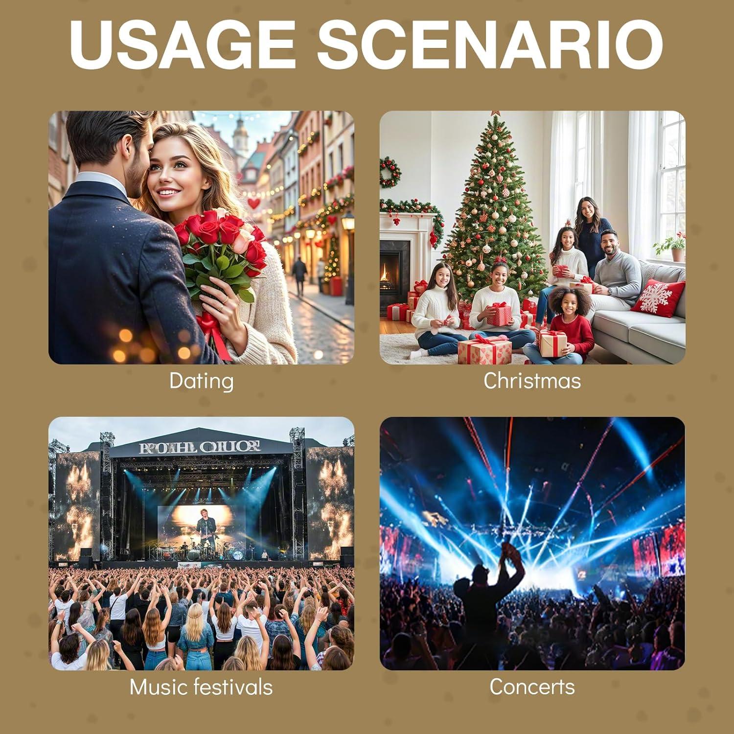 Bolígrafo de Pecas Wugbc 4 Colores a Prueba de Agua