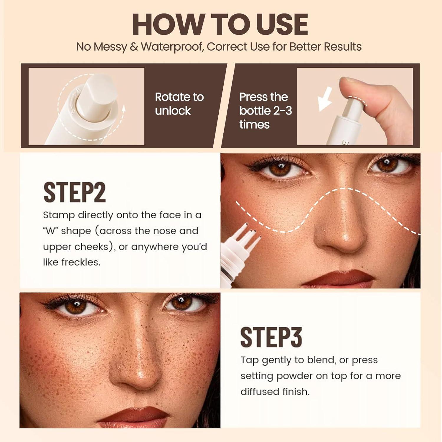 Bolígrafo Sello de Pecas Mgviiiva 4# Espresso Impermeable