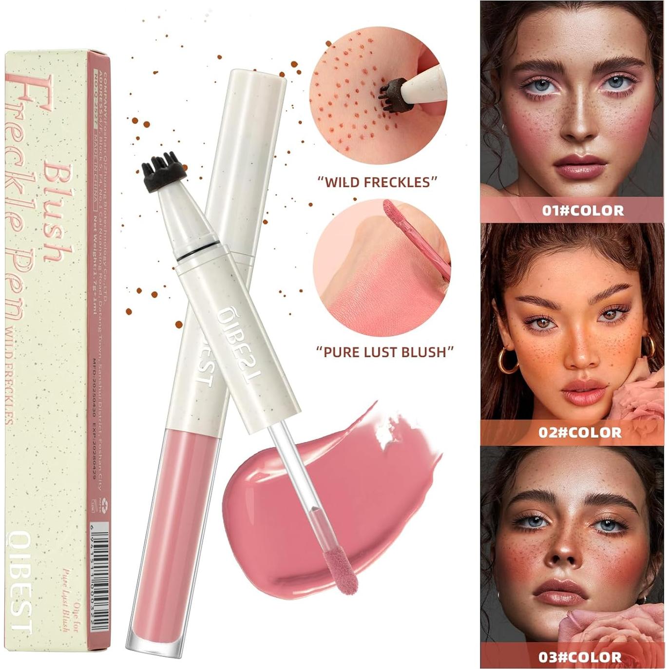 Bolígrafo de Rubor y Pecas DEERELF 2-en-1 Natural 20g