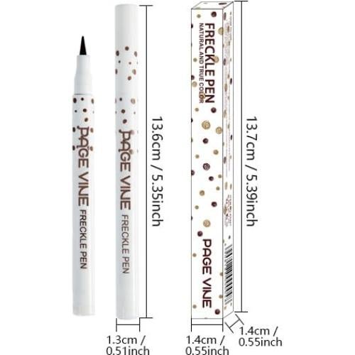 Juego de 4 bolígrafos de pecas Grospe - Impermeables y de larga duración