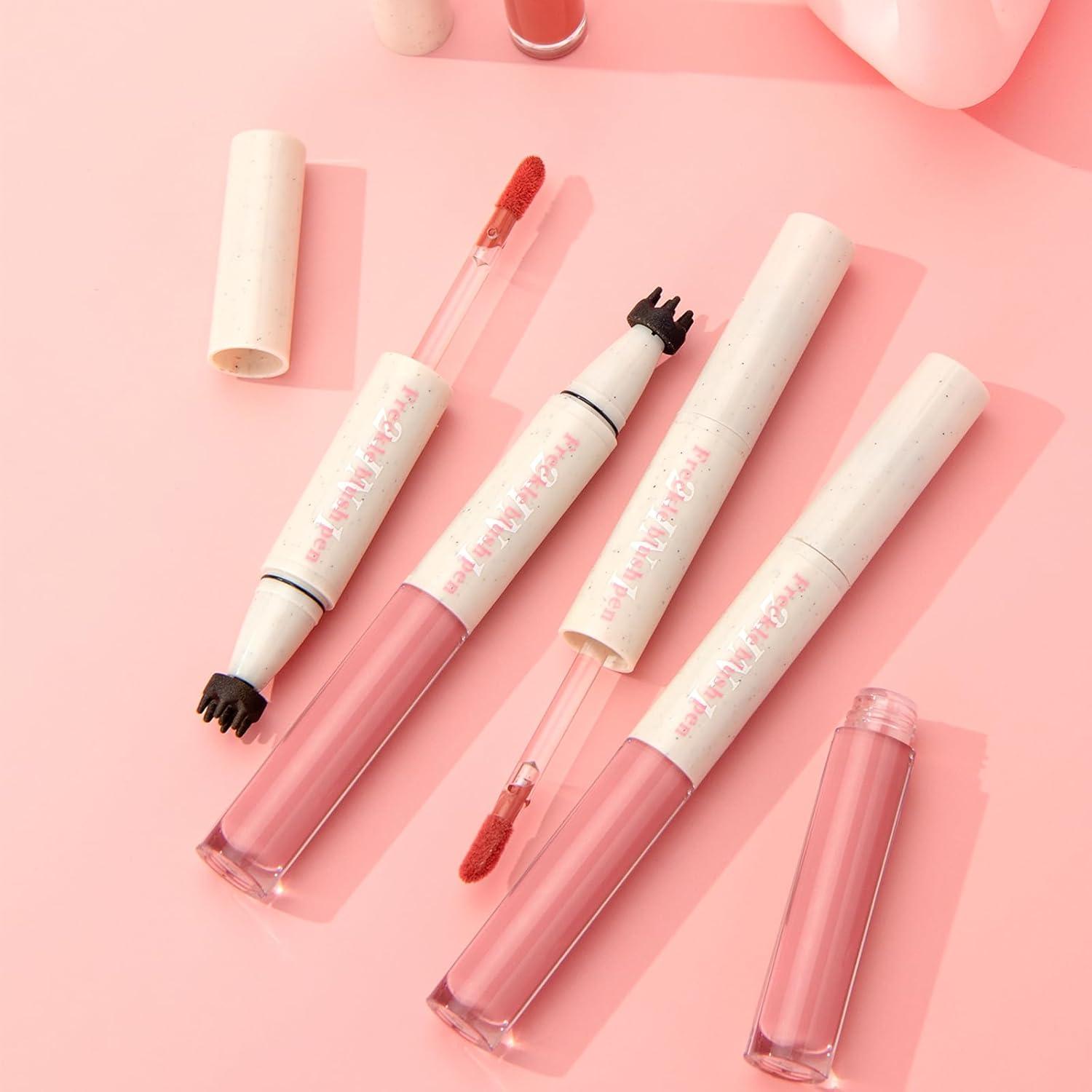 Bolígrafo de Rubor de Pecas 2 en 1 Skynest - Marrón Claro